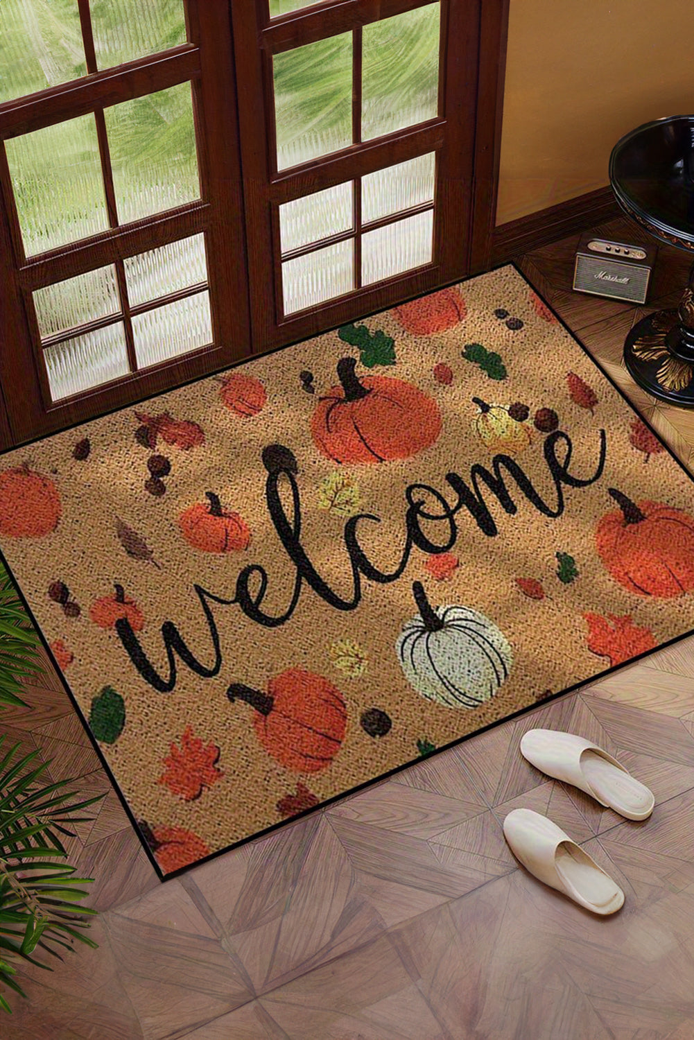 Harvest Welcome Fall-Themed Doormat