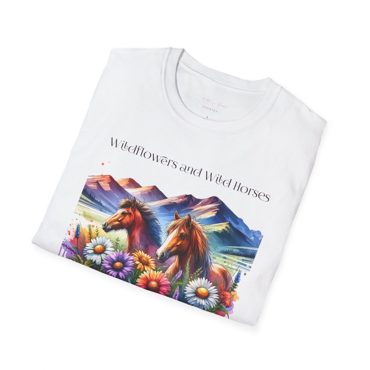 Wildflowers and Wild Horses T-Shirt, Country Music T-Shirt, Country Music Concert