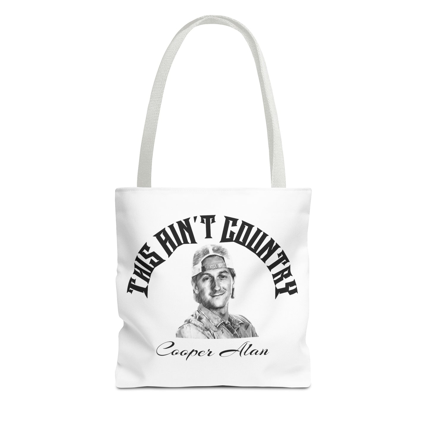 This Ain't Country Tote Bag, Gift for Country Music Lover, Country Music Bag