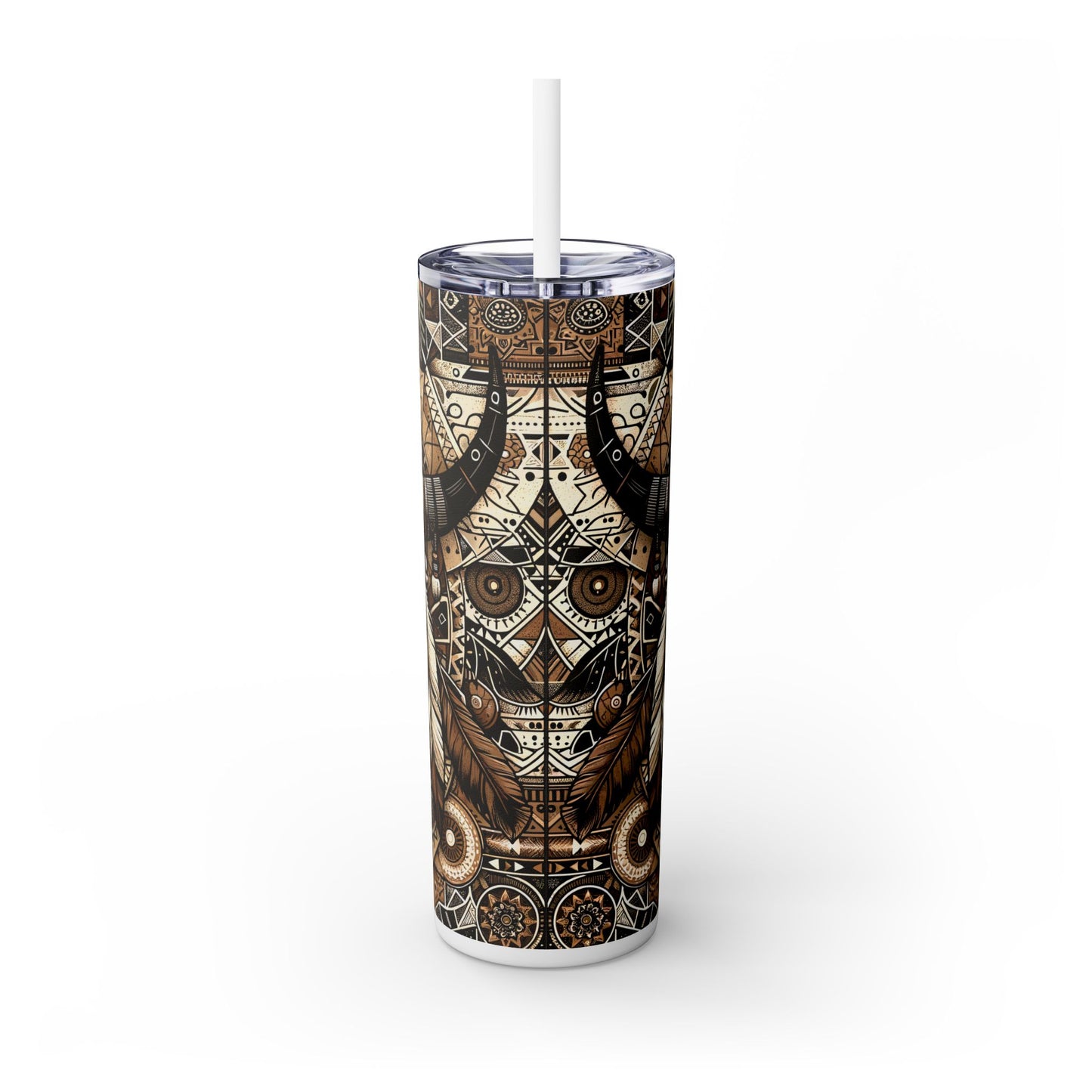 Western Spirit Cow Skull 20 oz Tumbler; Dreamcatcher Tumbler