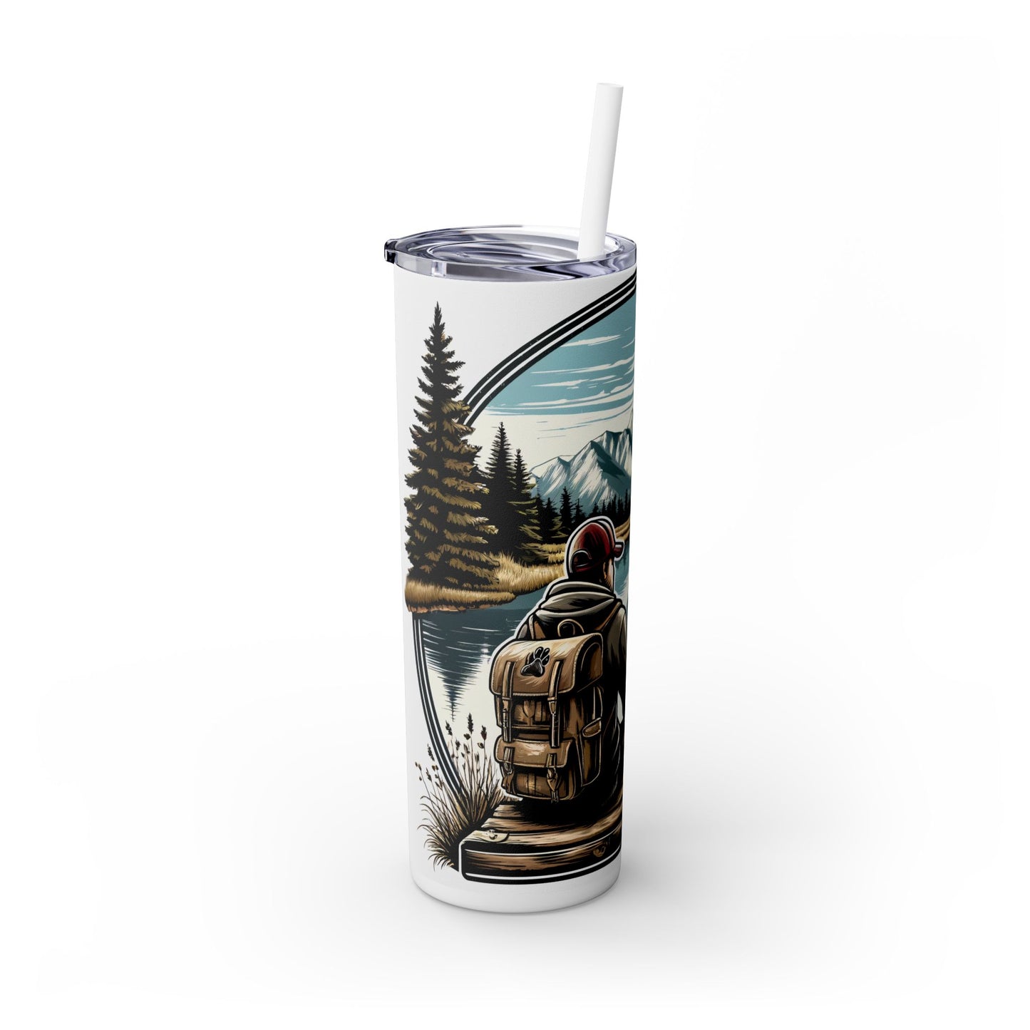 Serenity in Nature Tumbler 20 oz Tumbler; Country Tumbler, Dad Tumbler