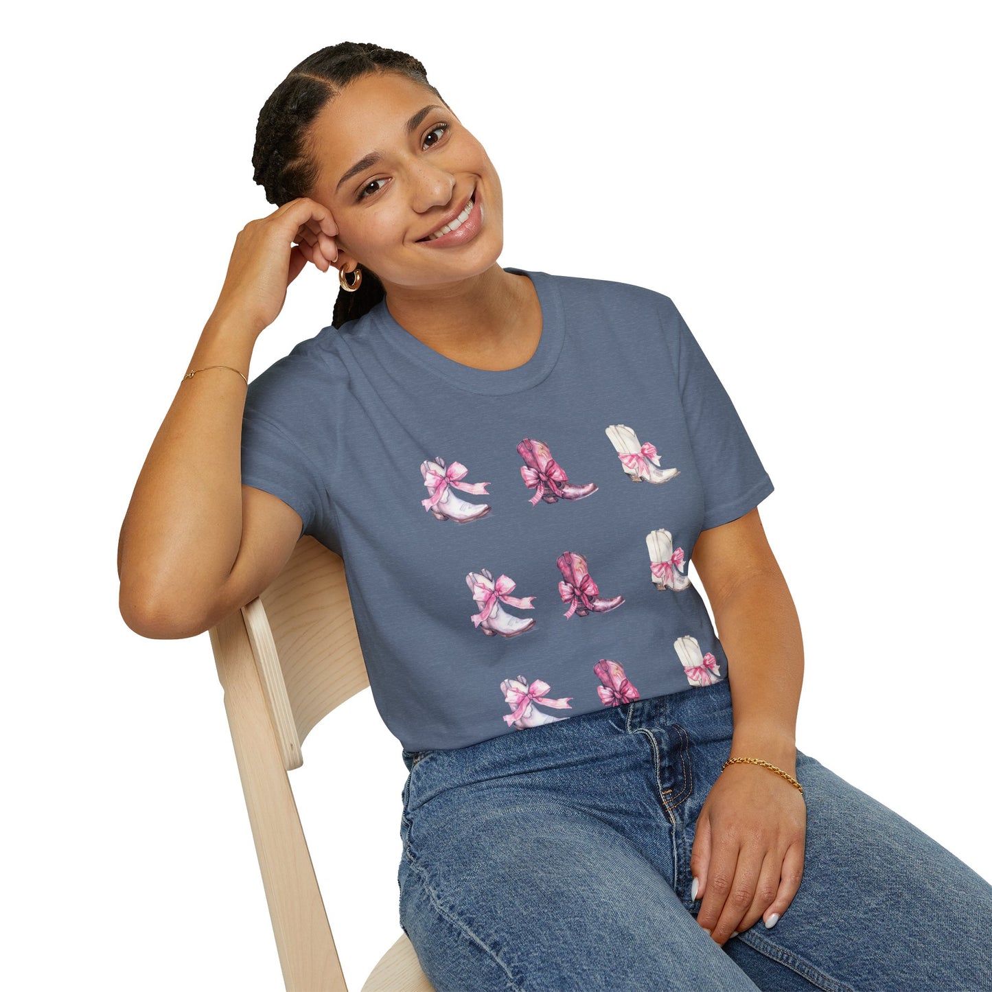 Country Chic Cowboy Boots T-Shirt, Country Shirt