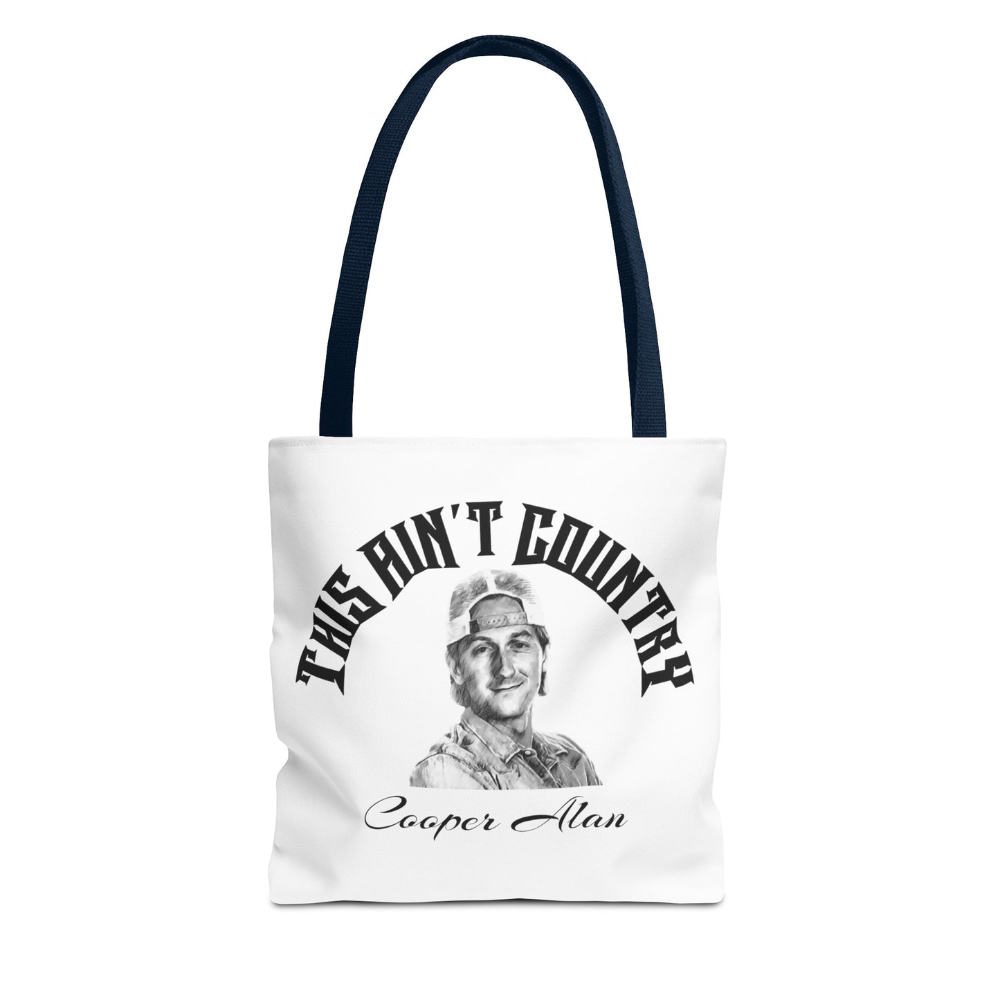 This Ain't Country Tote Bag, Gift for Country Music Lover, Country Music Bag