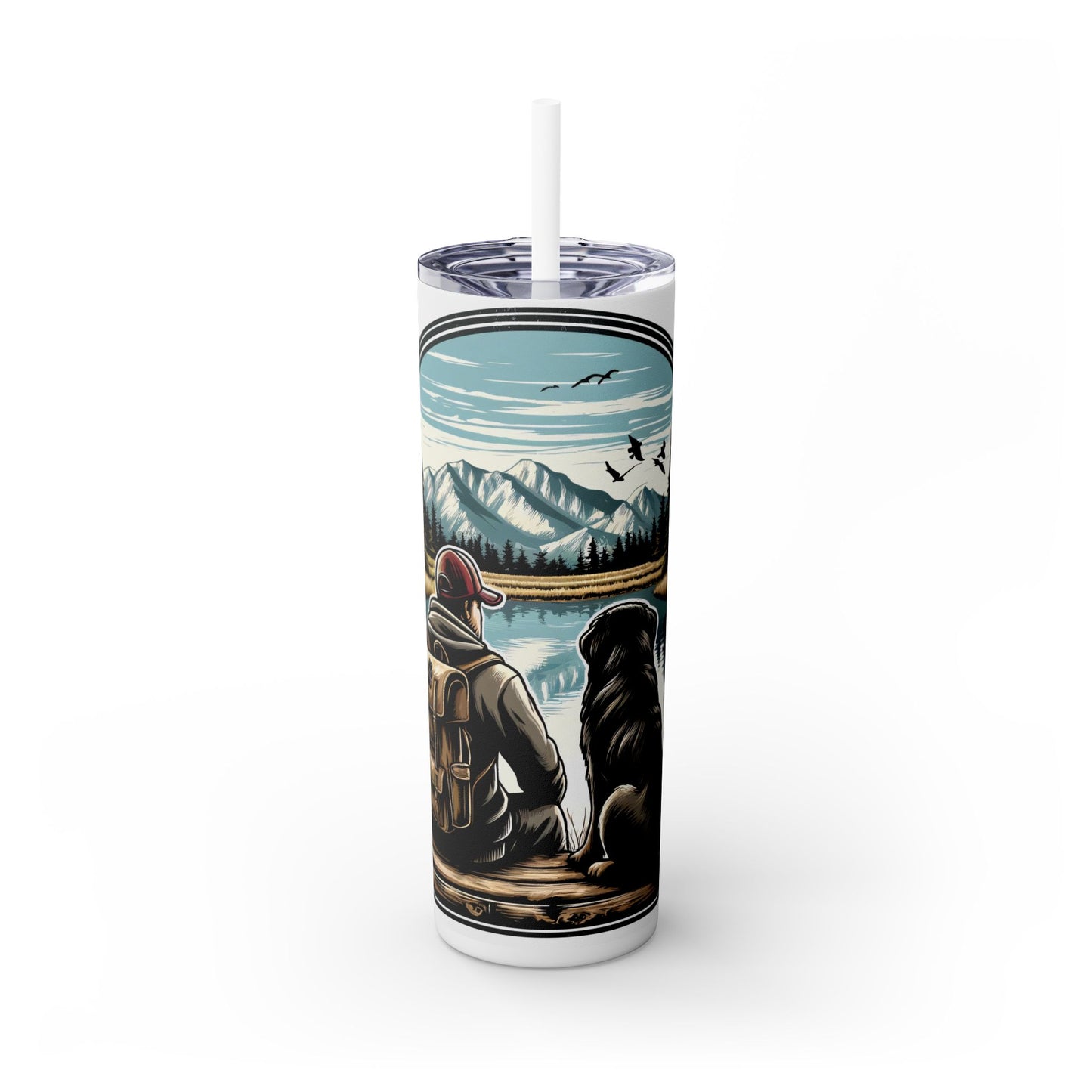 Serenity in Nature Tumbler 20 oz Tumbler; Country Tumbler, Dad Tumbler