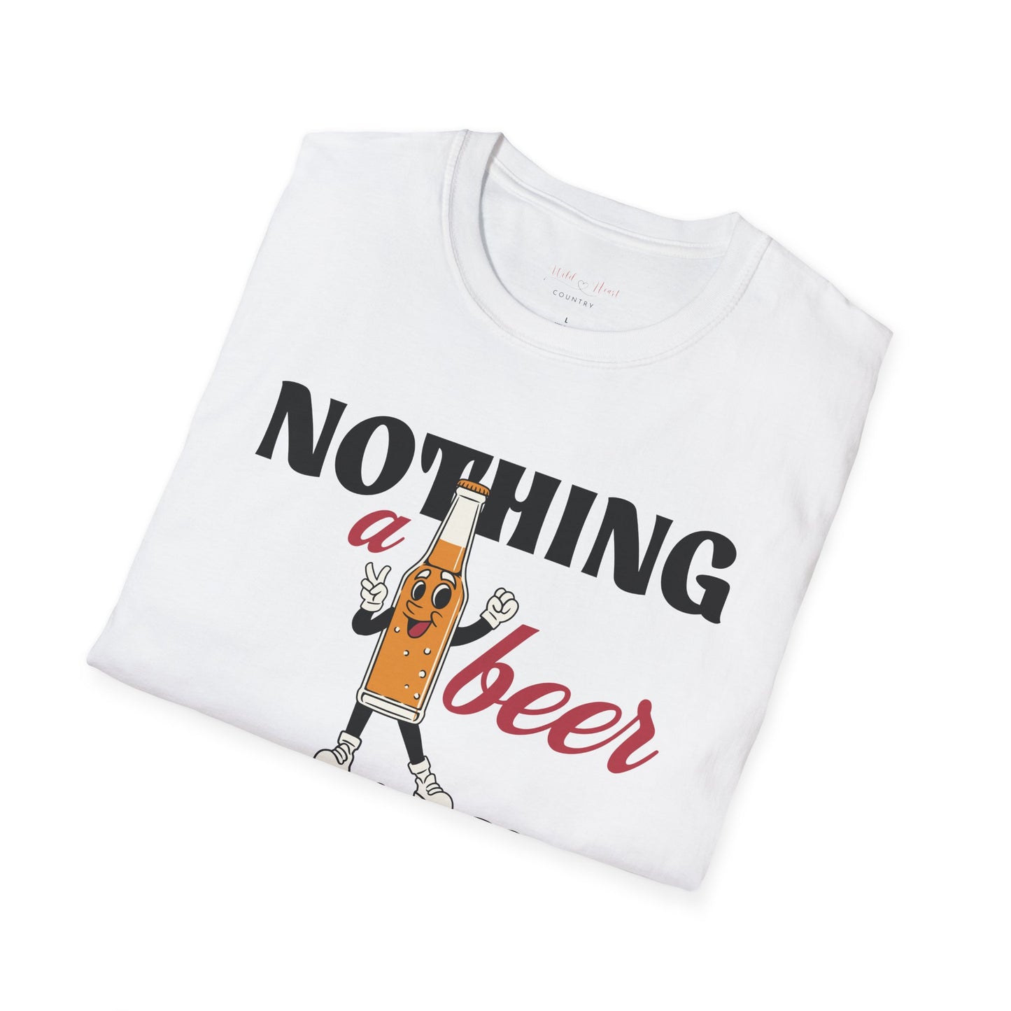 Nothing a beer can't fix T Shirt, Country Music Shirt, Tour Shirt, Festival Tee, Western T-shirt, Concert T Shirt,