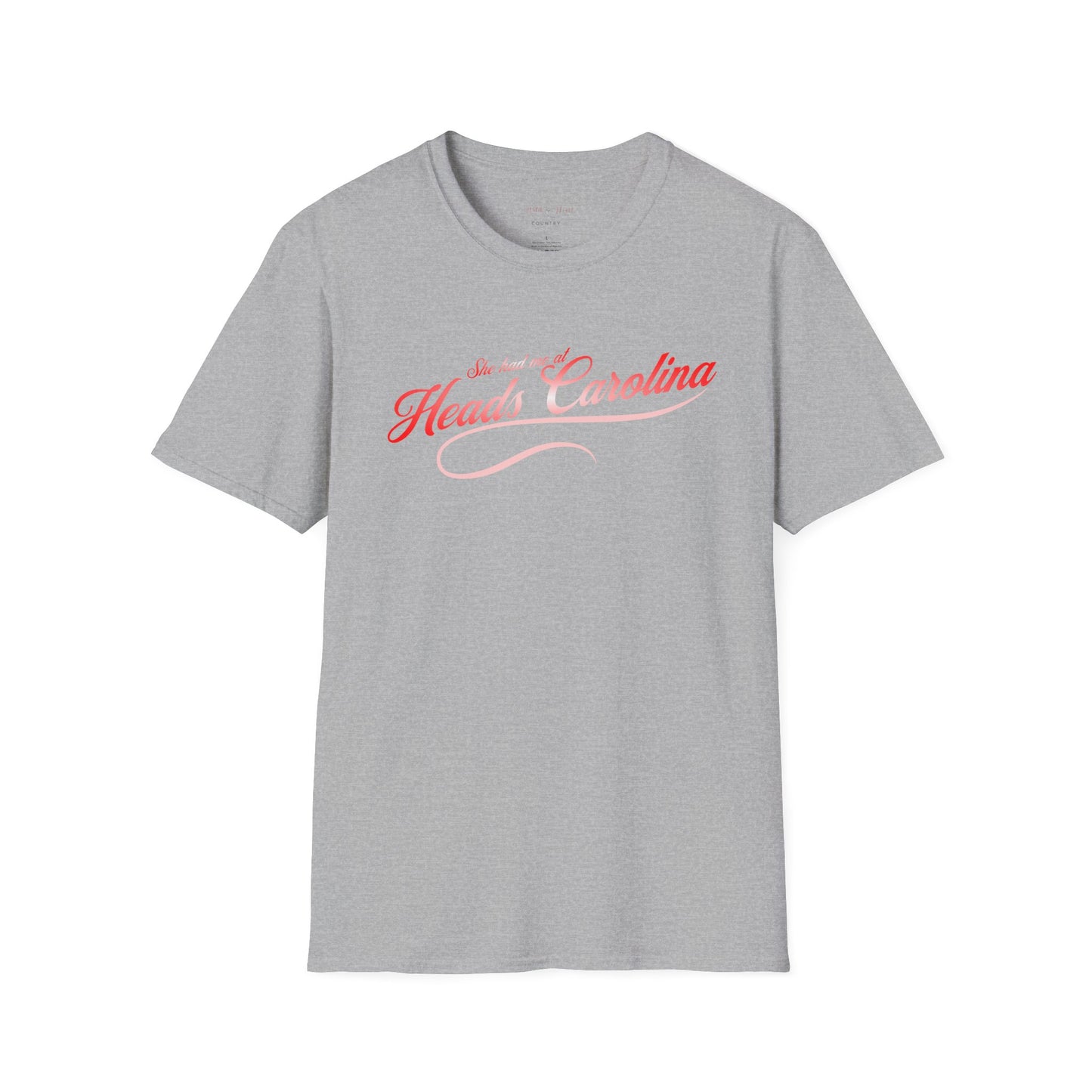 Heads Carolina T Shirt, Country Music Shirt, Festival Tee, Western T-shirt, Concert T Shirt,