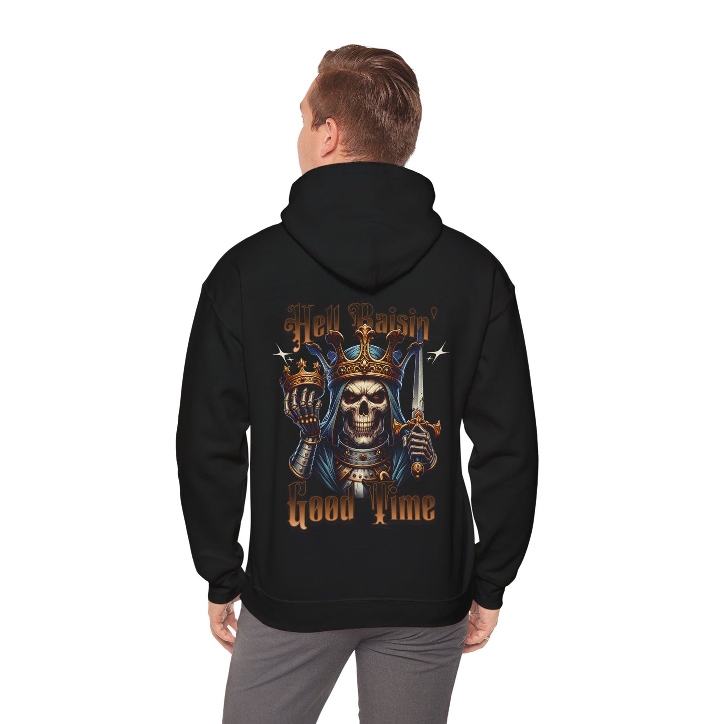 Hell raisin' good time song lyric inspired Hooded Sweatshirt