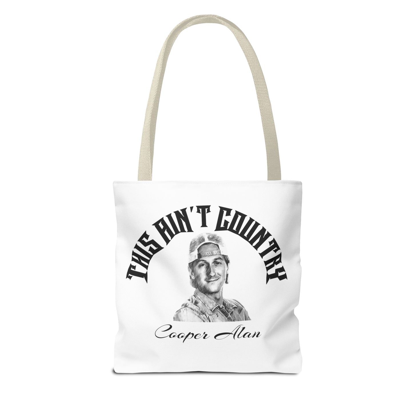 This Ain't Country Tote Bag, Gift for Country Music Lover, Country Music Bag