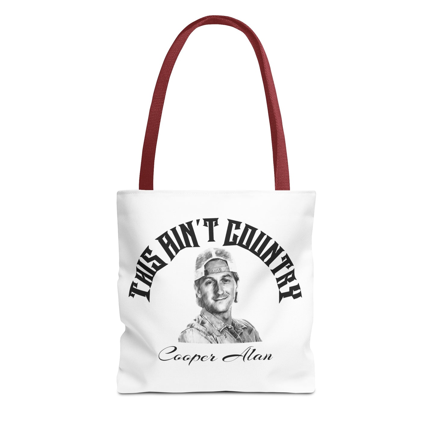 This Ain't Country Tote Bag, Gift for Country Music Lover, Country Music Bag