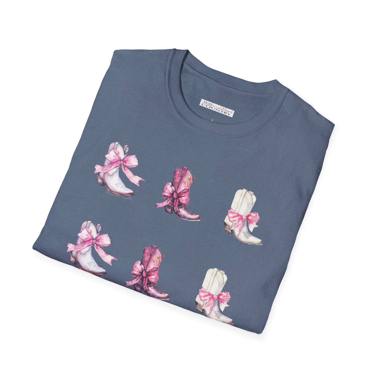 Country Chic Cowboy Boots T-Shirt, Country Shirt