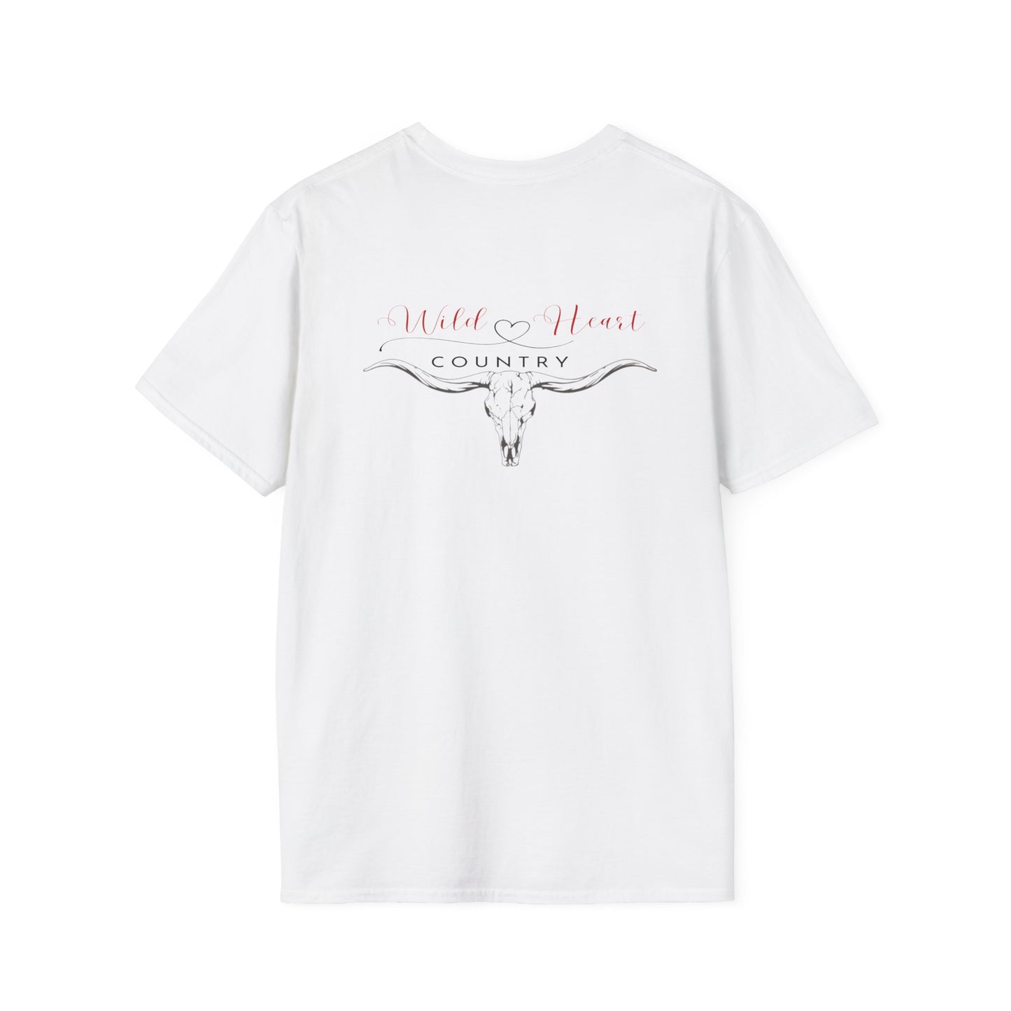 Wild Heart Country T Shirt, Western T-shirt, Heart T-Shirt