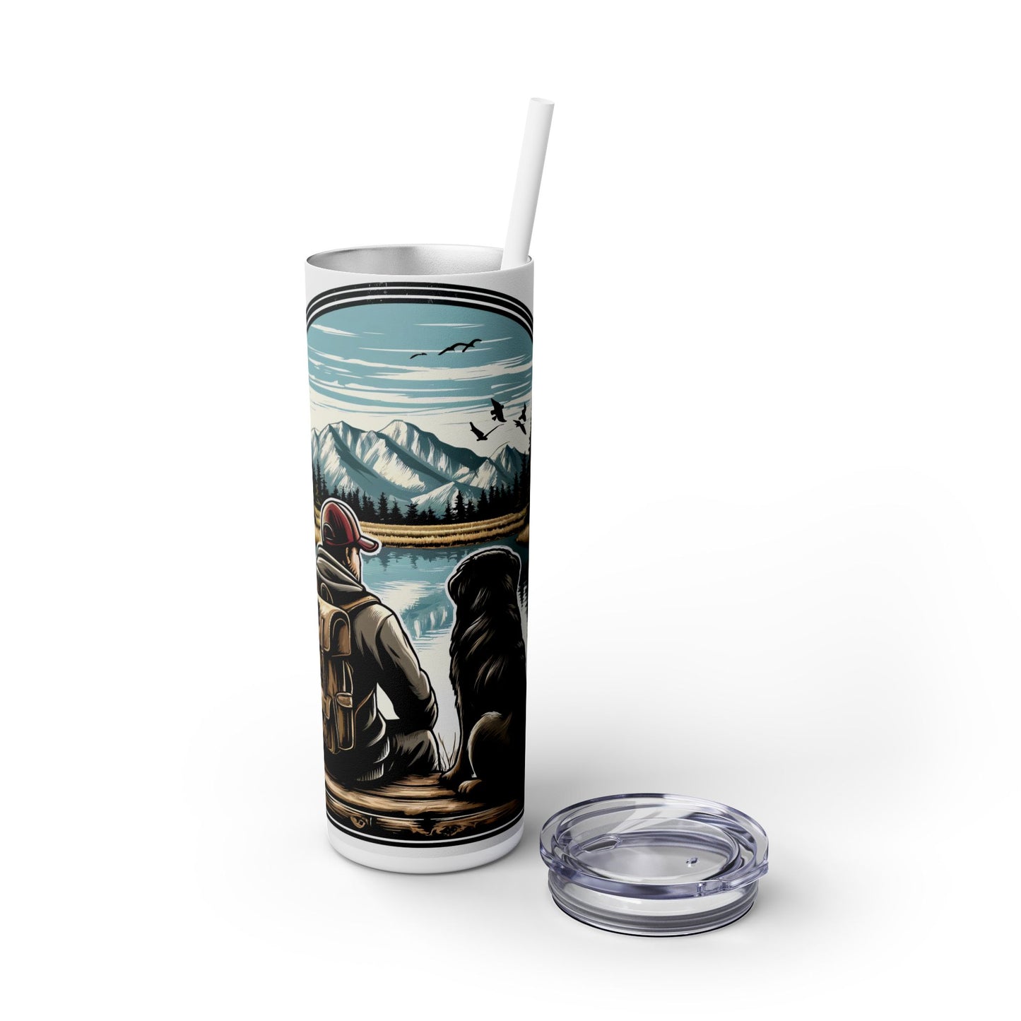 Serenity in Nature Tumbler 20 oz Tumbler; Country Tumbler, Dad Tumbler