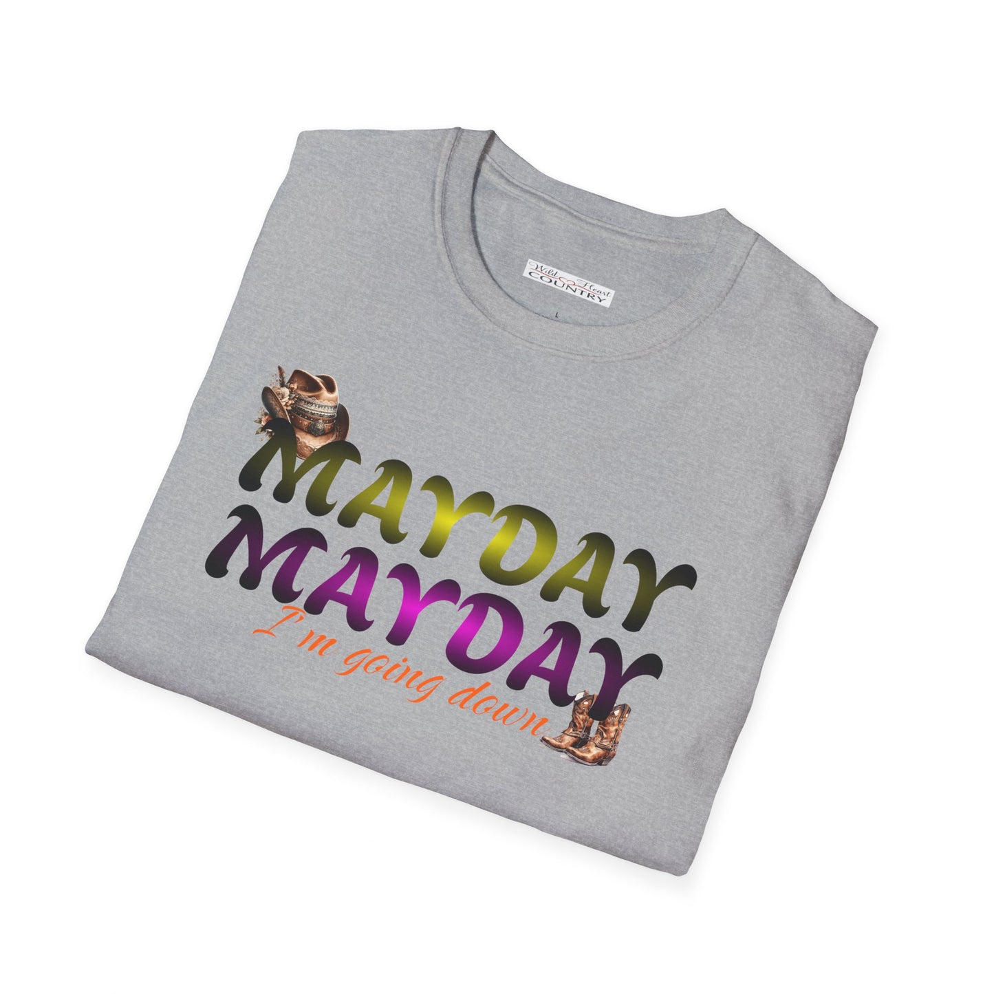 Mayday Mayday T Shirt, Country Shirt, Festival Tee, Western T-shirt, Music Shirt, Concert T-Shirt