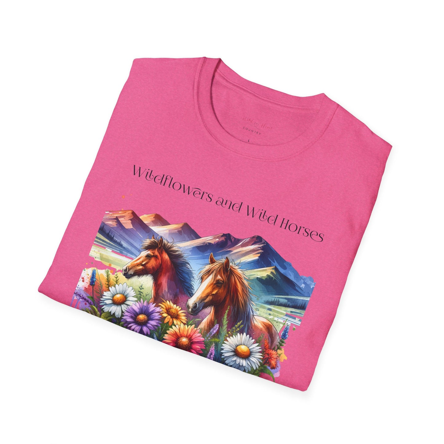 Wildflowers and Wild Horses T-Shirt, Country Music T-Shirt, Country Music Concert
