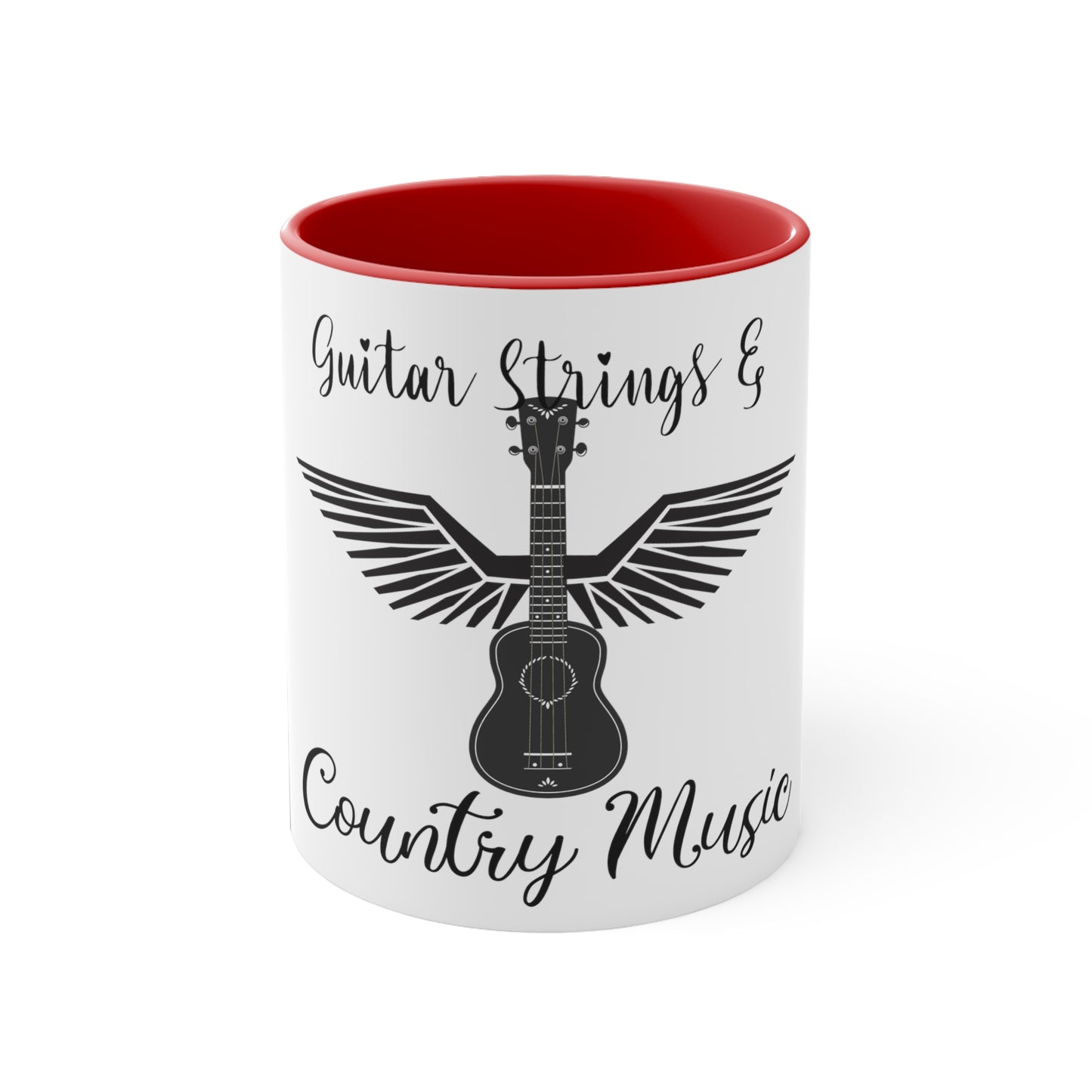 Guitar Strings & Country Music Coffee Mug,11oz Mug, Gift, Country Music Gift