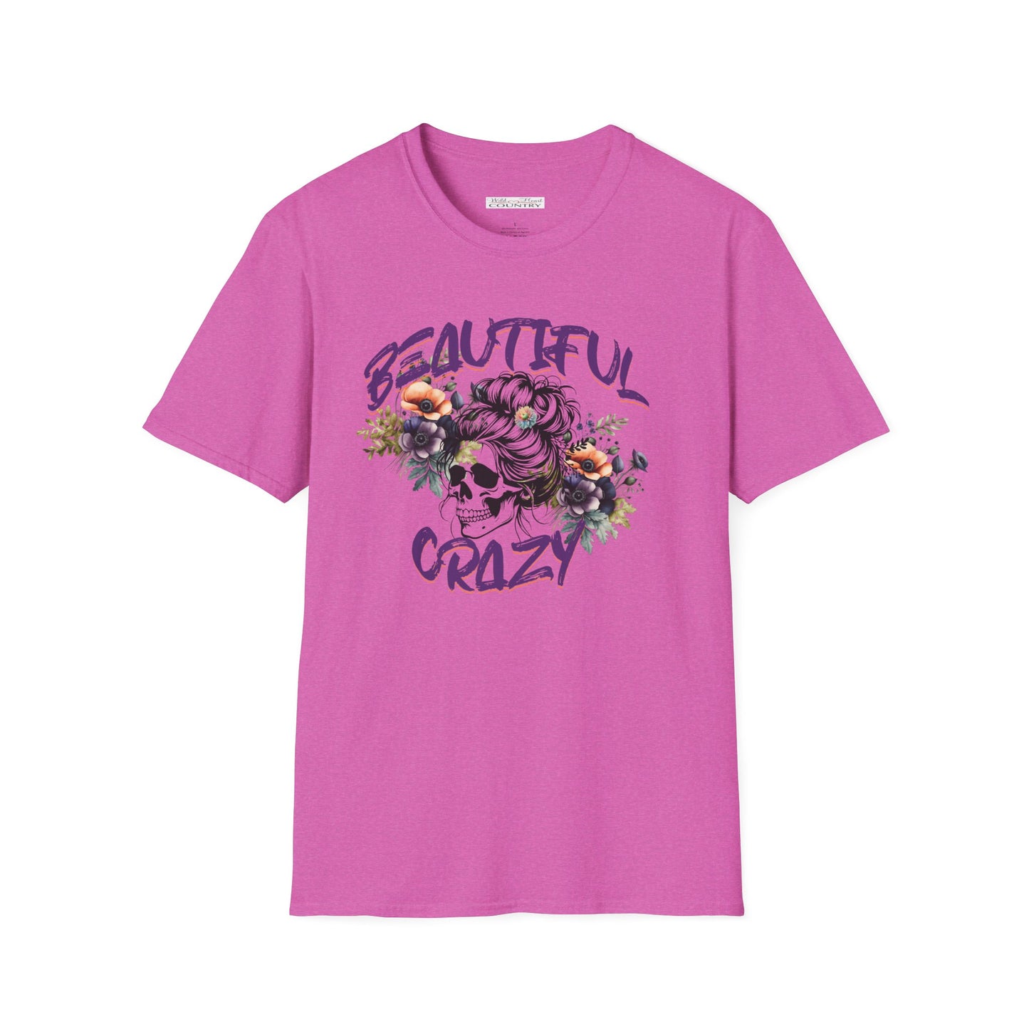 Beautiful Crazy T Shirt, Country Shirt, Festival Tee, Western T-shirt, Music Shirt, Concert T-Shirt