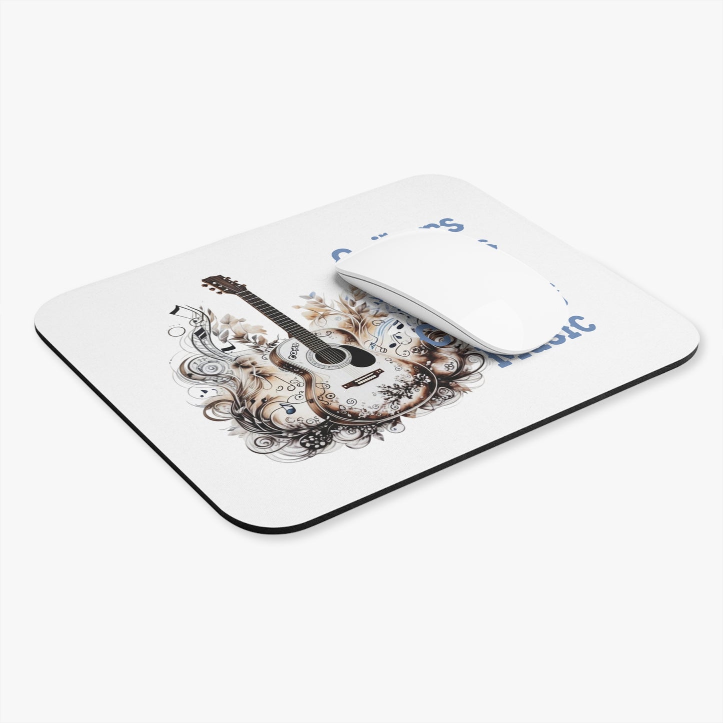 Guitars, Cadillacs, and Country Music Mouse Pad, Western Mouse Pad