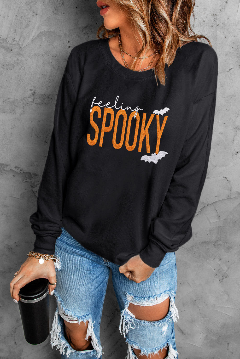 Feelin’ Spooky Country Halloween Sweatshirt