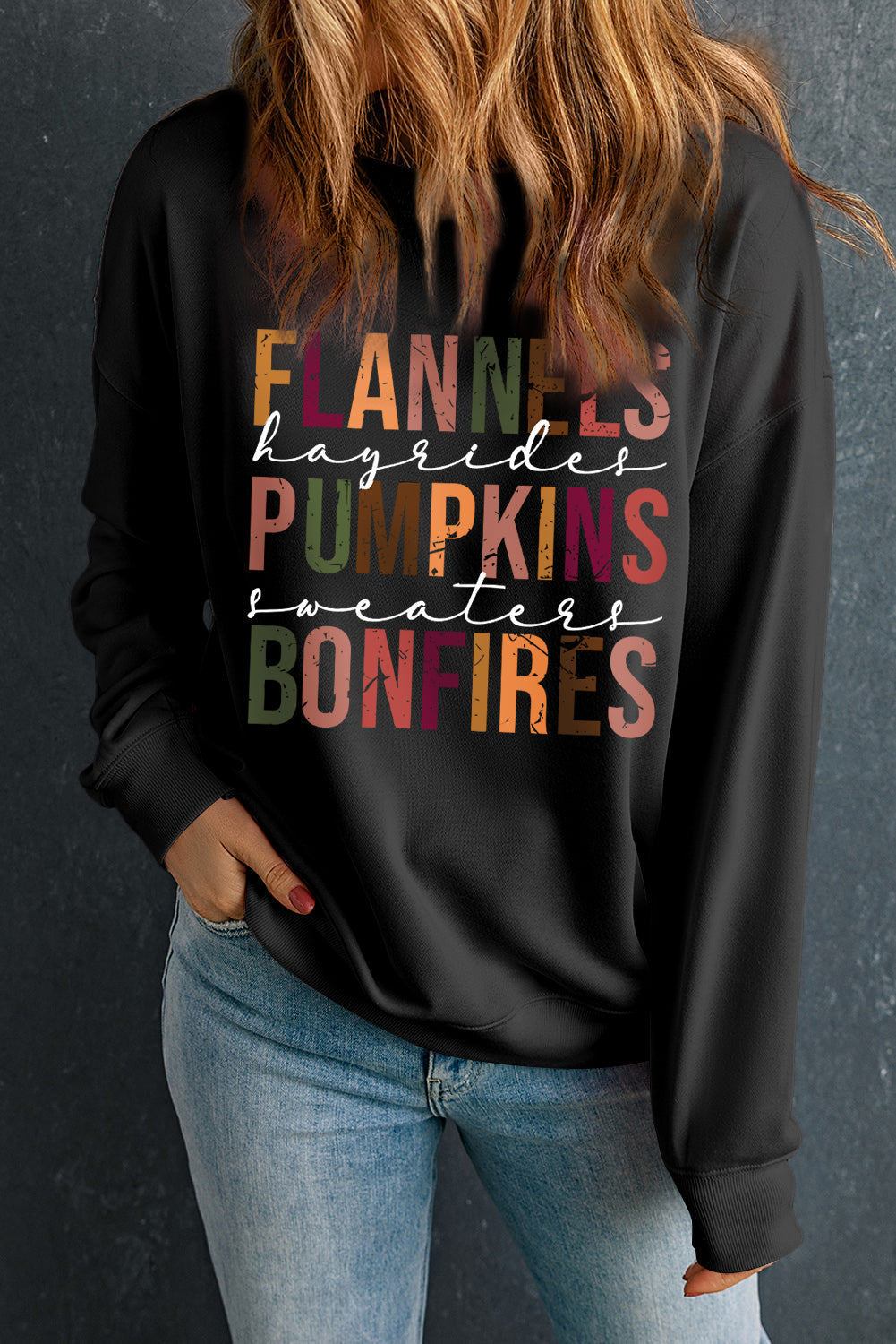 Flannels & Bonfires Country Sweatshirt