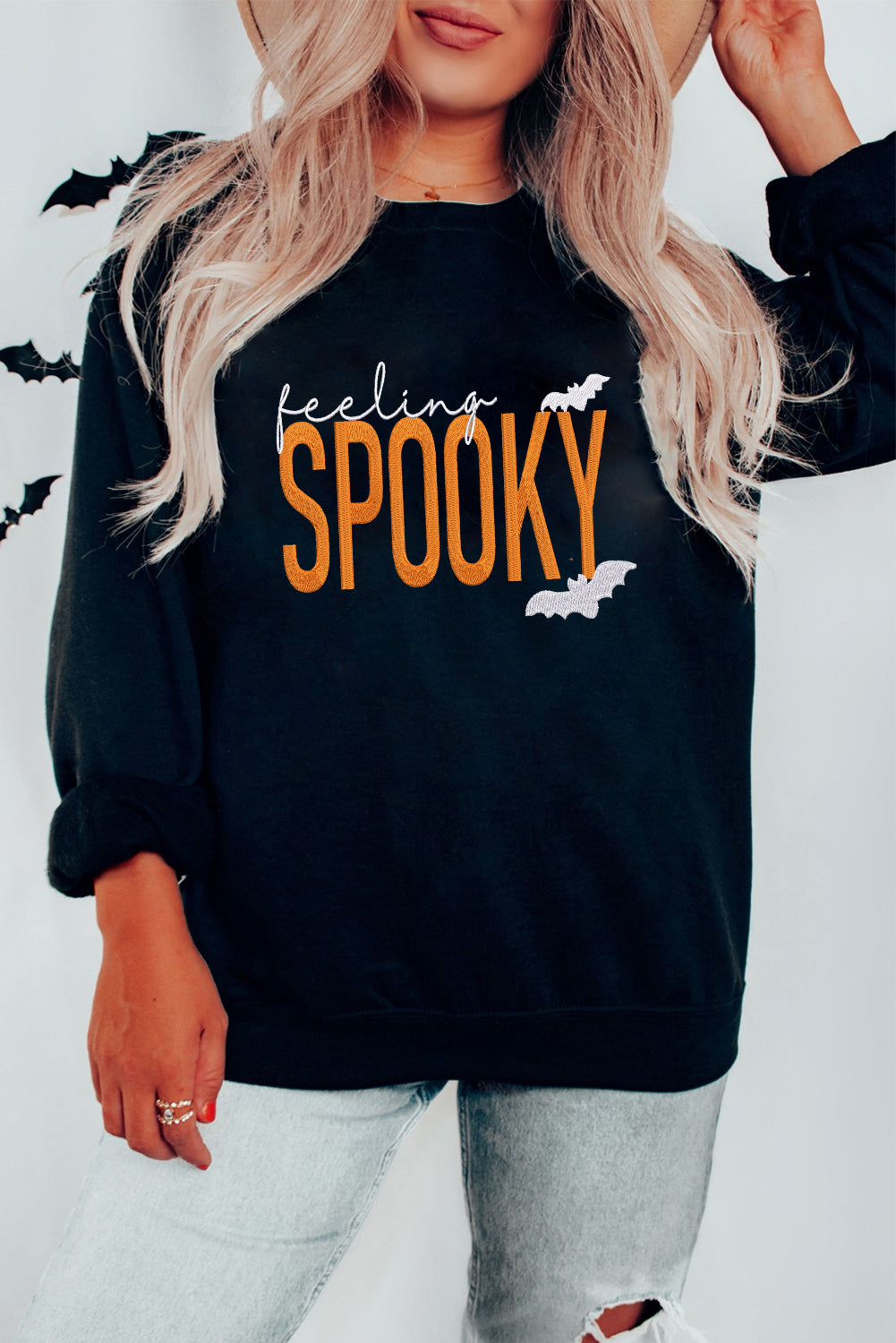 Feelin’ Spooky Country Halloween Sweatshirt