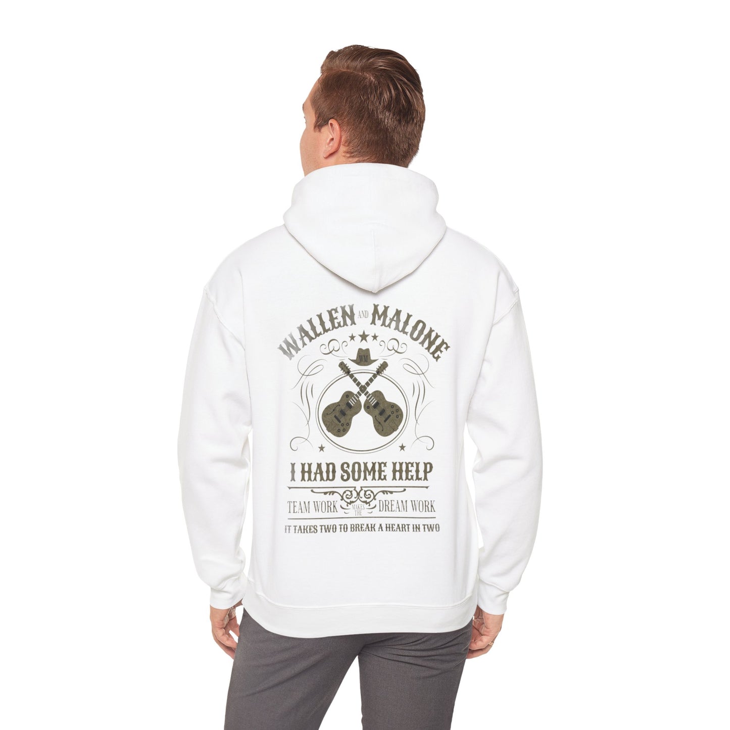 I had some help - Hooded Sweatshirt, Country music hoodie, Lyric hoodie
