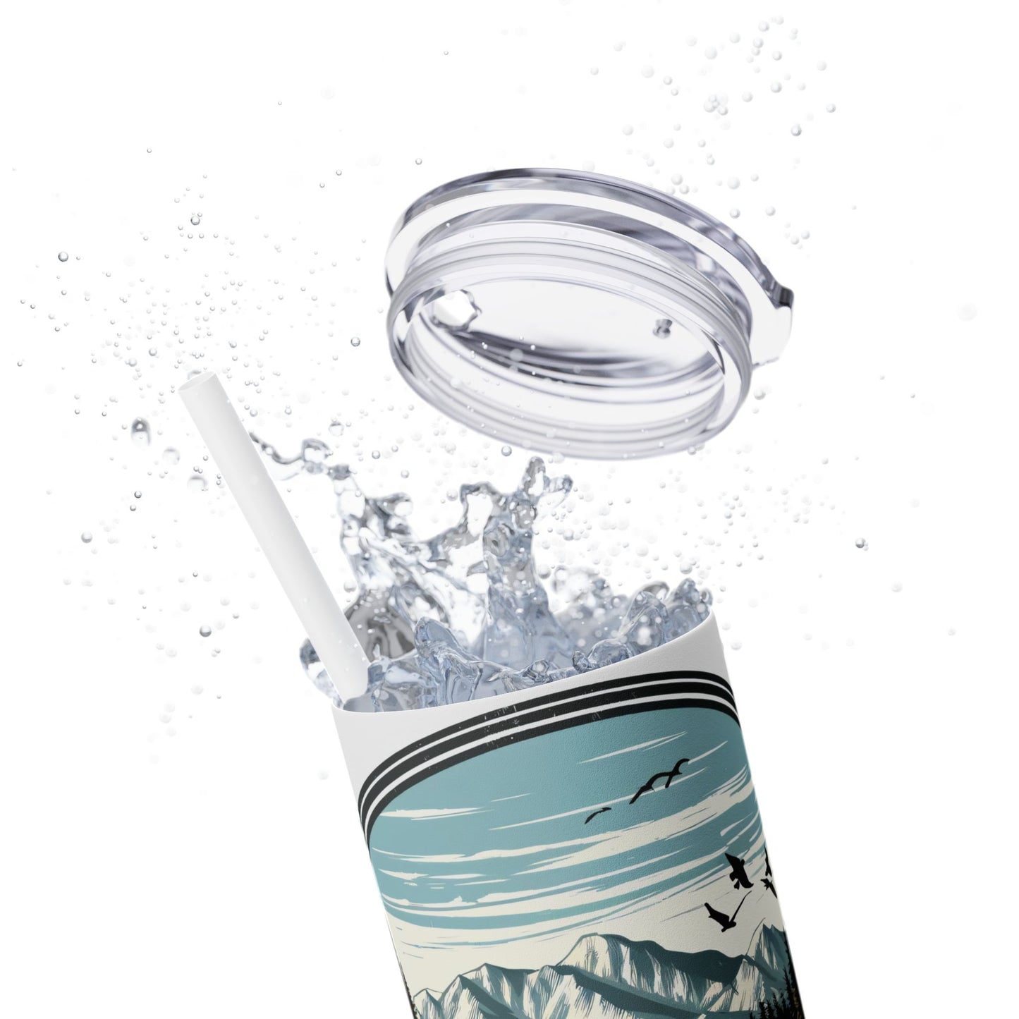 Serenity in Nature Tumbler 20 oz Tumbler; Country Tumbler, Dad Tumbler
