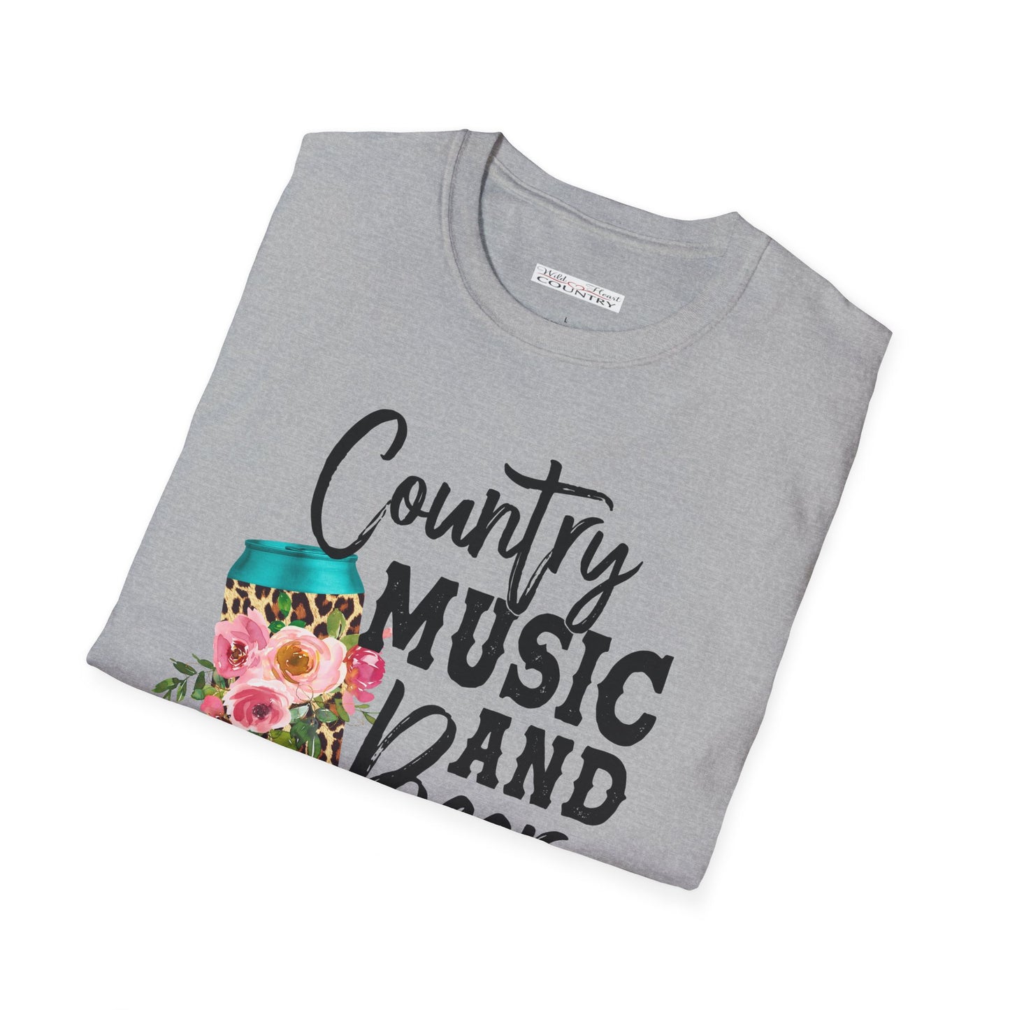 Country Music and Beer T-Shirt, Country Shirt, Festival Tee, Streetwear shirt, Western T-shirt, Casual Shirt