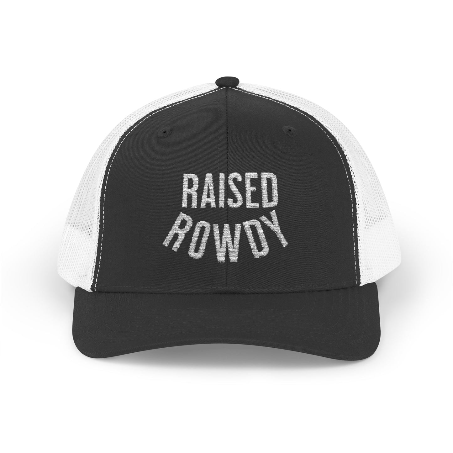 Raised Rowdy Snapback Trucker Cap