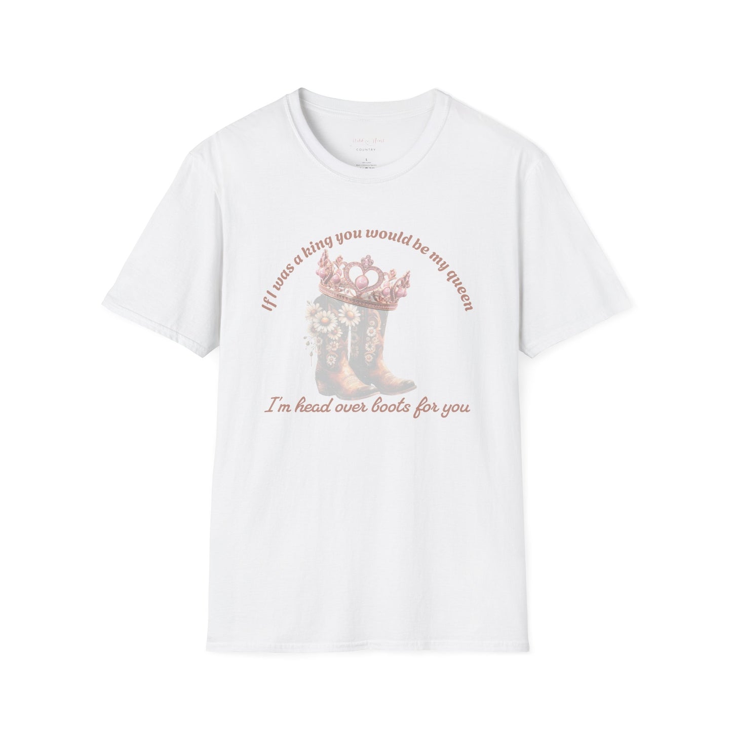 Head over boots T Shirt, Country Music Shirt, Festival Tee, Western T-shirt, Concert T Shirt,
