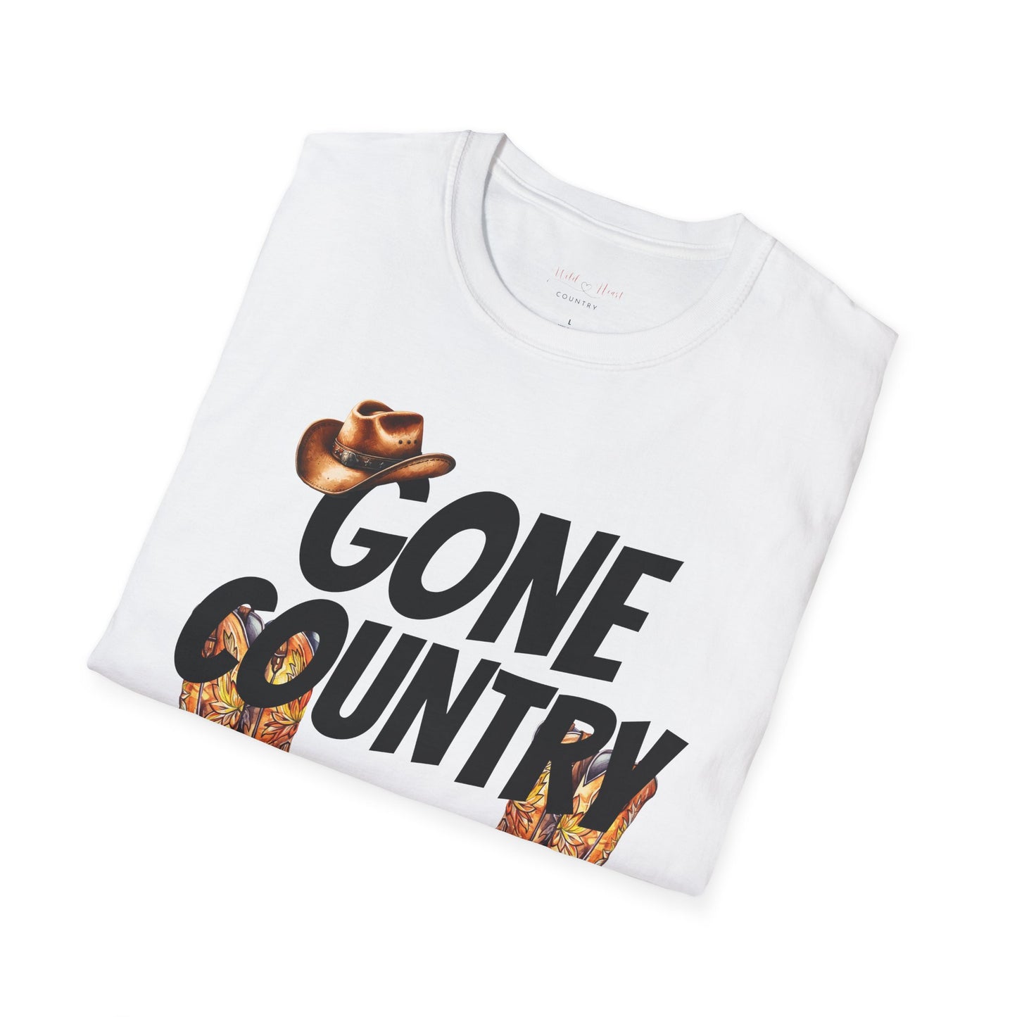 Gone Country T Shirt, Country Music Shirt, Festival Tee, Western T-shirt, Concert T Shirt,