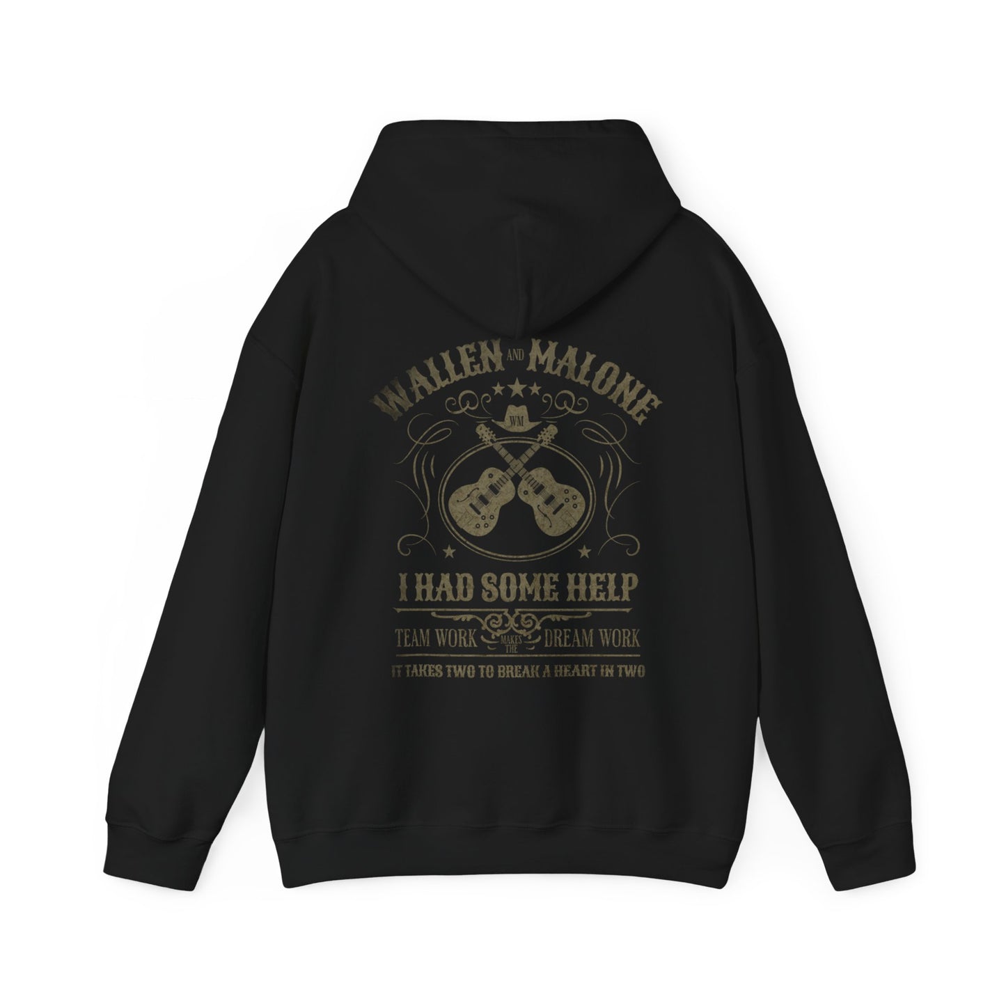 I had some help - Hooded Sweatshirt, Country music hoodie, Lyric hoodie