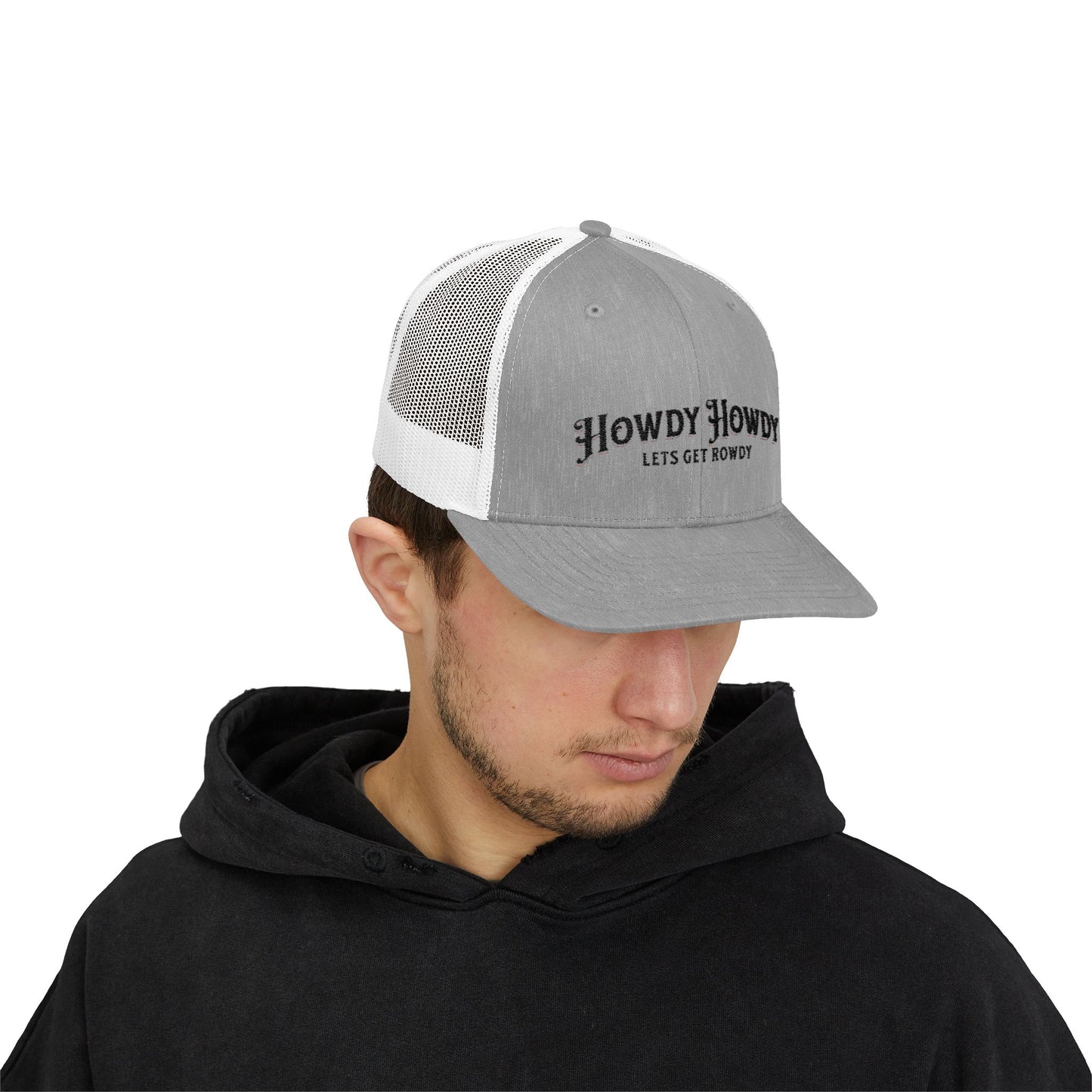 Howdy Howdy - Let's get Rowdy Snapback Trucker Cap