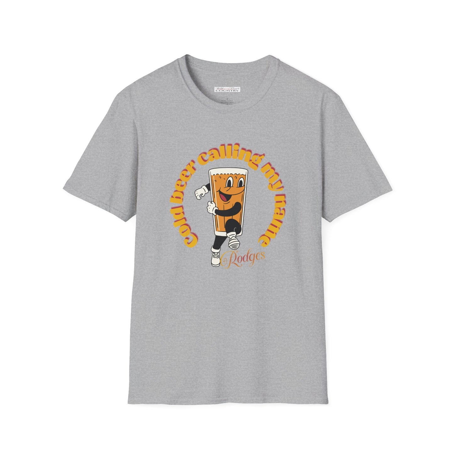 Cold beer calling my name T Shirt, Country Music Shirt, Festival Tee, Western T-shirt, Concert T-Shirt