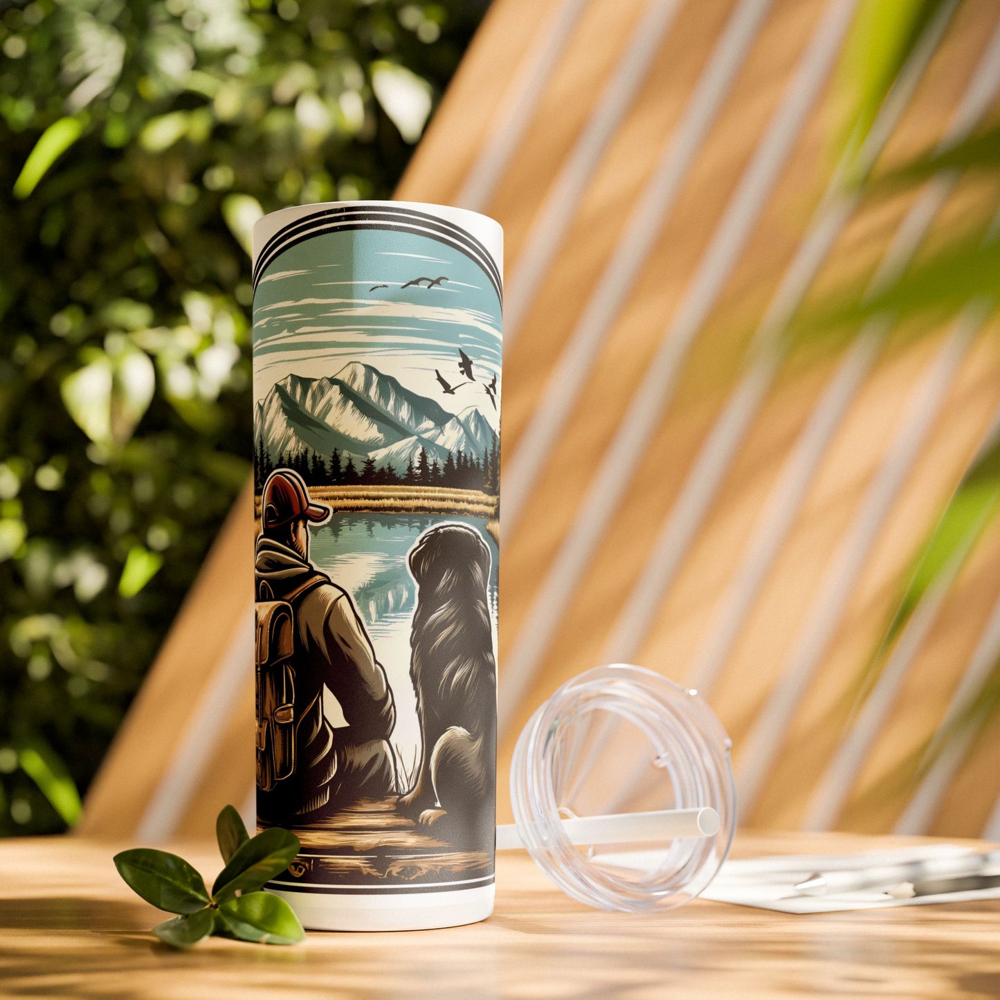 Serenity in Nature Tumbler 20 oz Tumbler; Country Tumbler, Dad Tumbler
