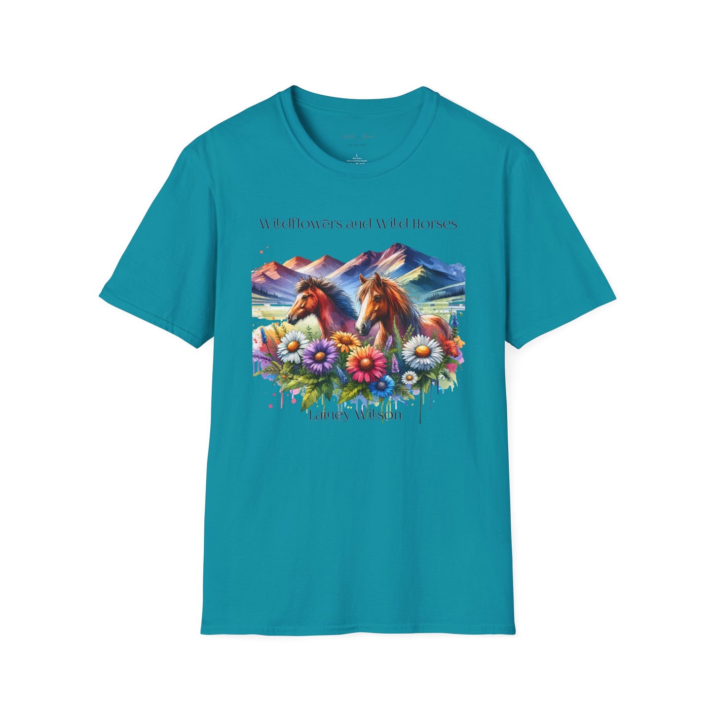 Wildflowers and Wild Horses T-Shirt, Country Music T-Shirt, Country Music Concert