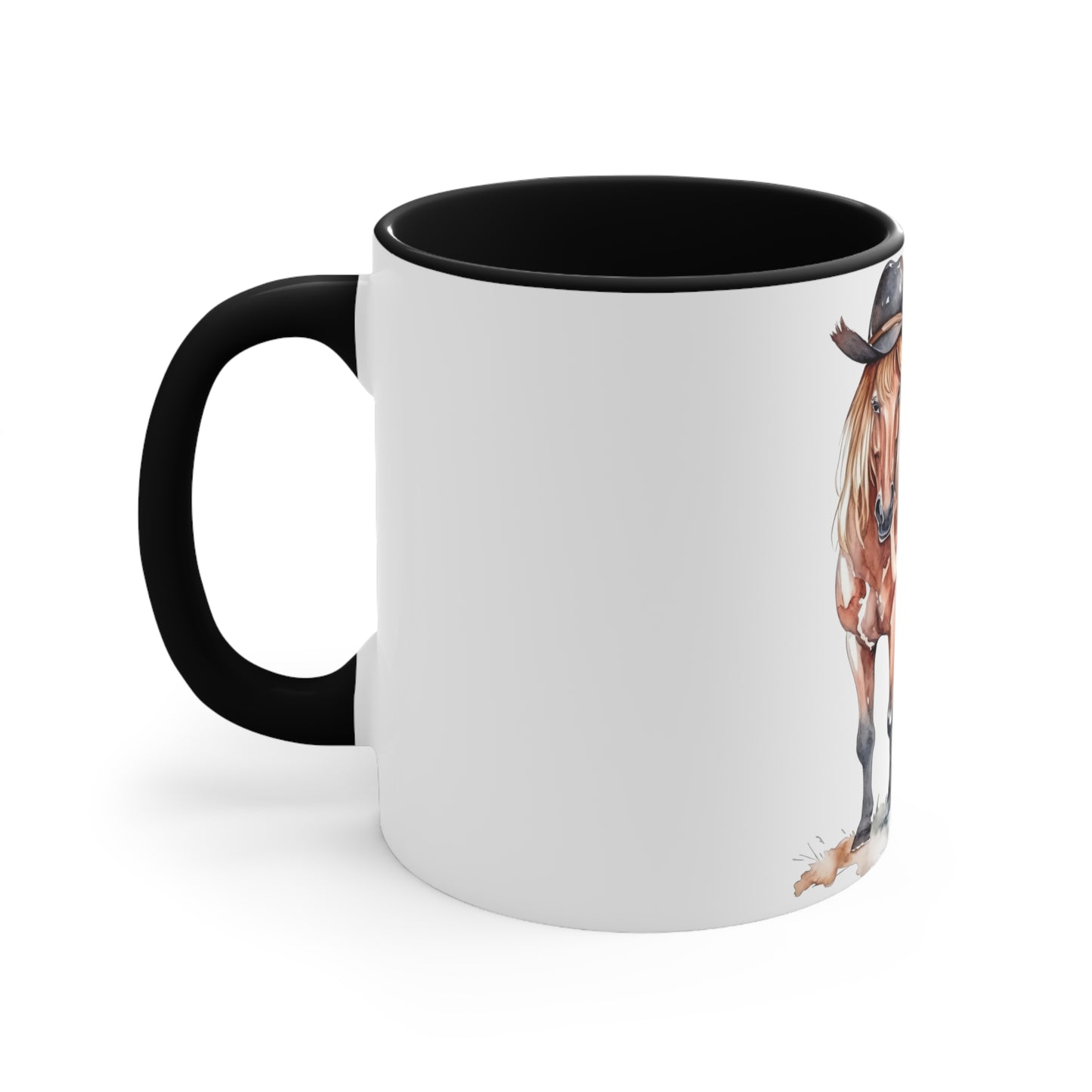 Little girl and her Pony 11oz Mug, Country, Gift, Unique Gift, Pony, Country girl