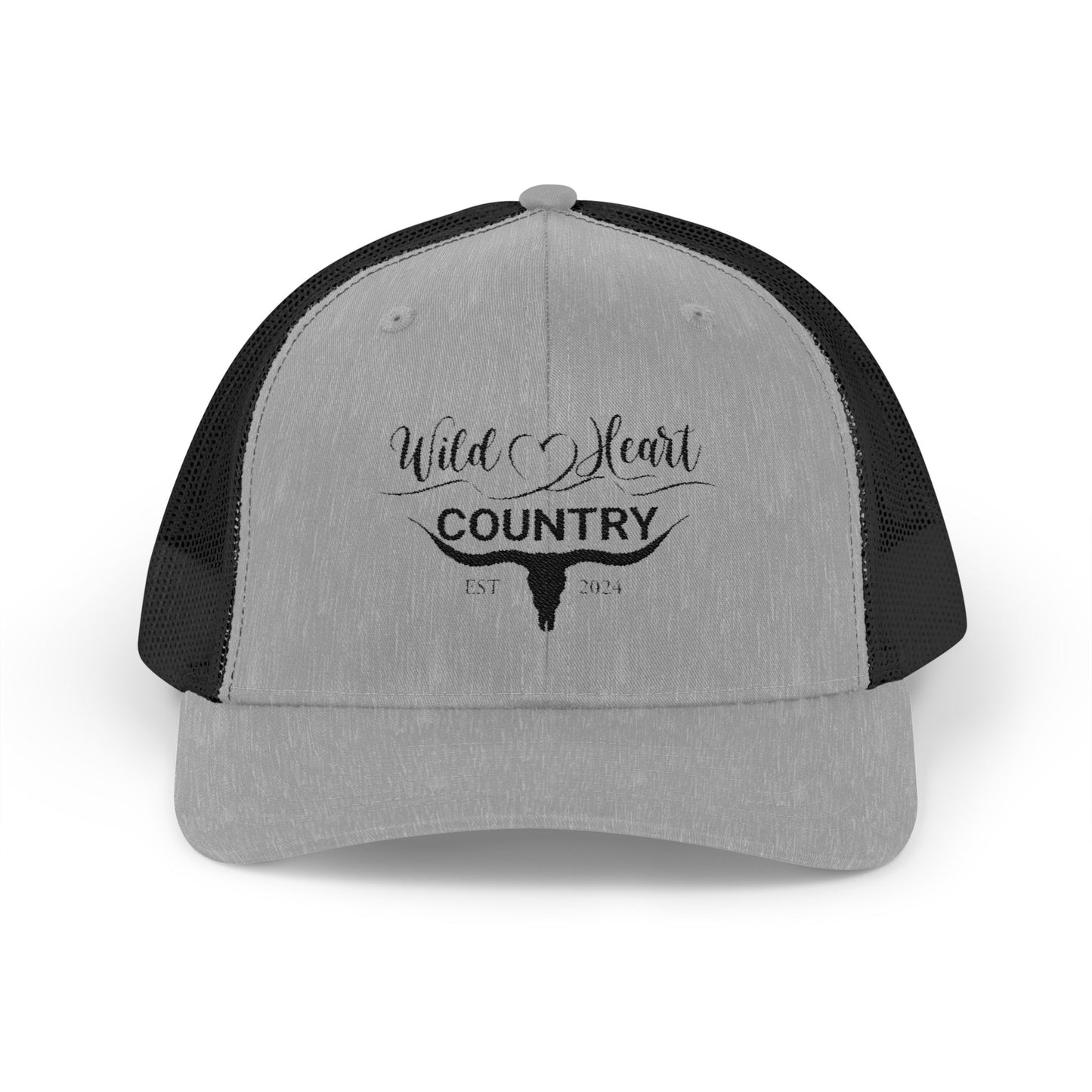 Wild Heart Country Snapback Trucker Cap