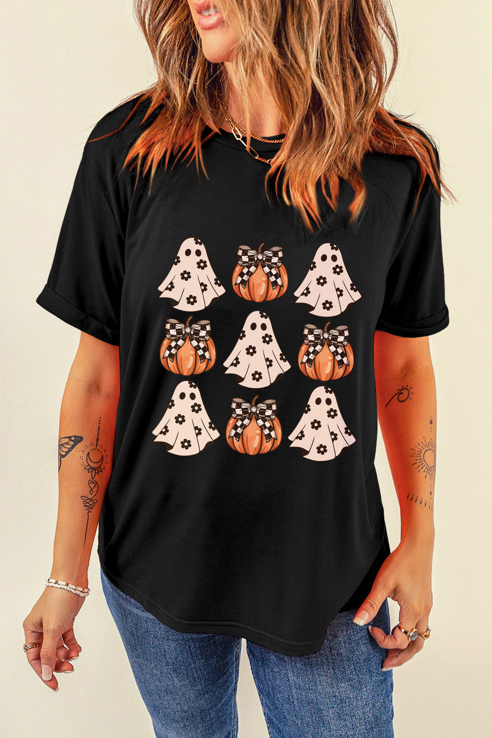 Ghosts & Gourds Country Halloween T-Shirt