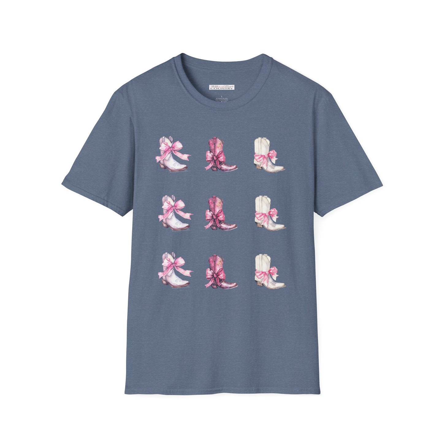 Country Chic Cowboy Boots T-Shirt, Country Shirt