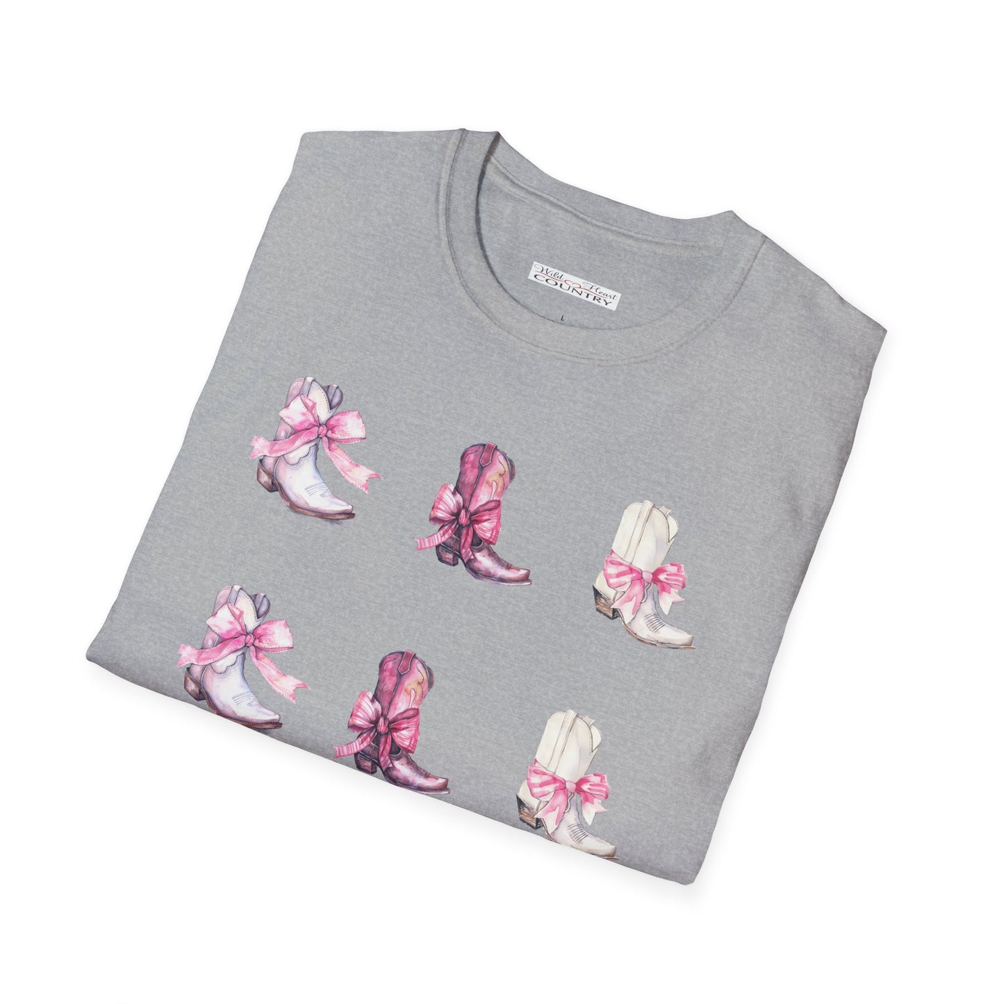 Country Chic Cowboy Boots T-Shirt, Country Shirt
