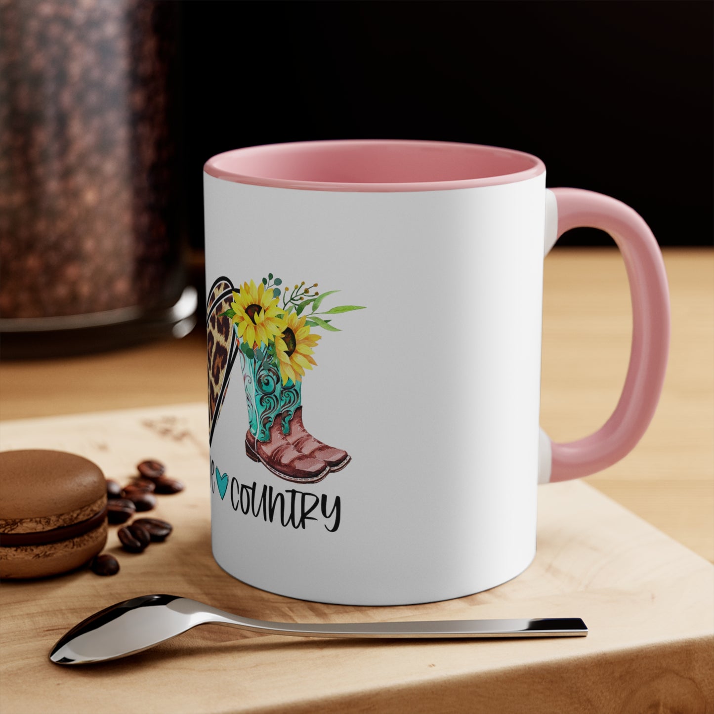Peace, Love, Country 11oz Mug, Country Music, Gift, Unique Gift
