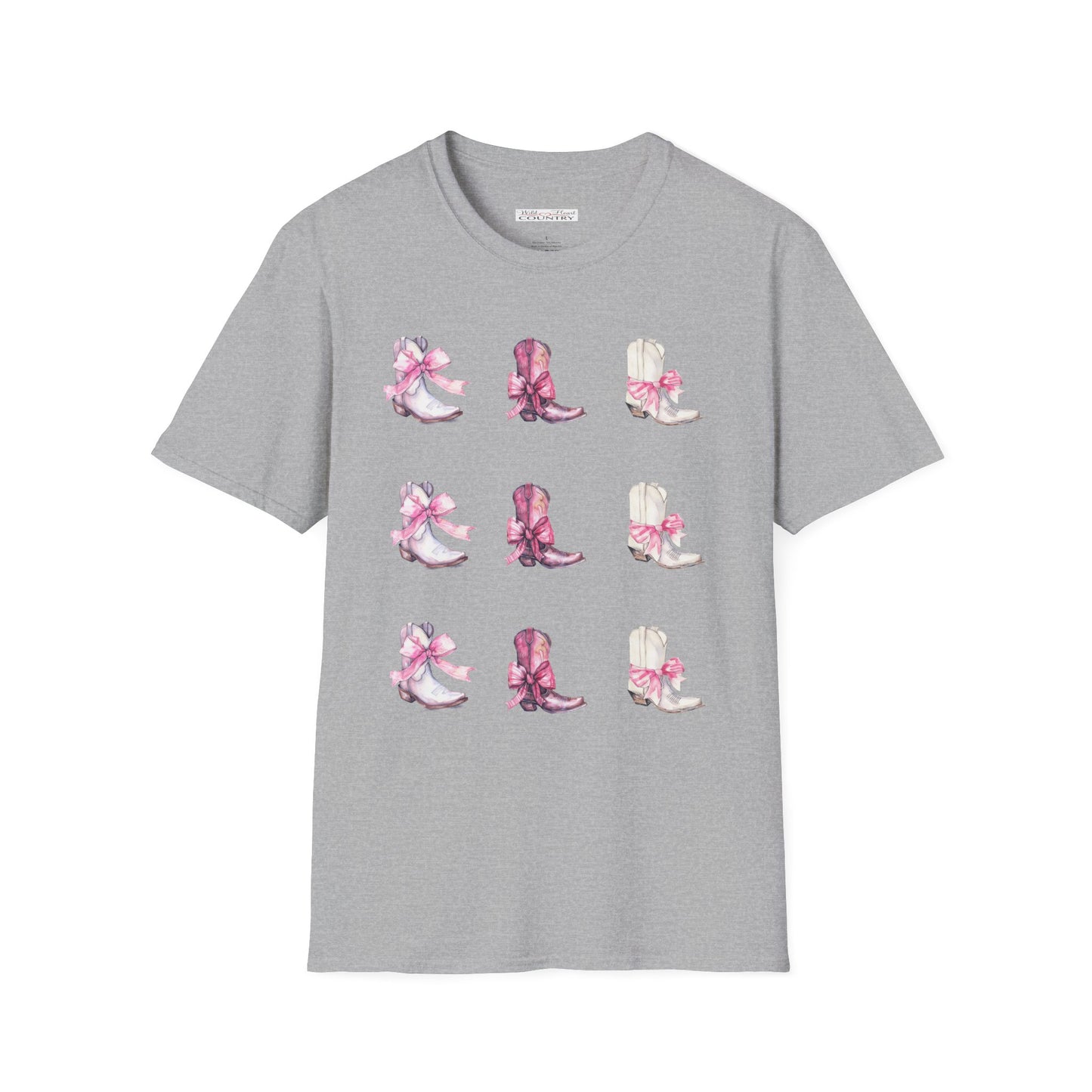 Country Chic Cowboy Boots T-Shirt, Country Shirt
