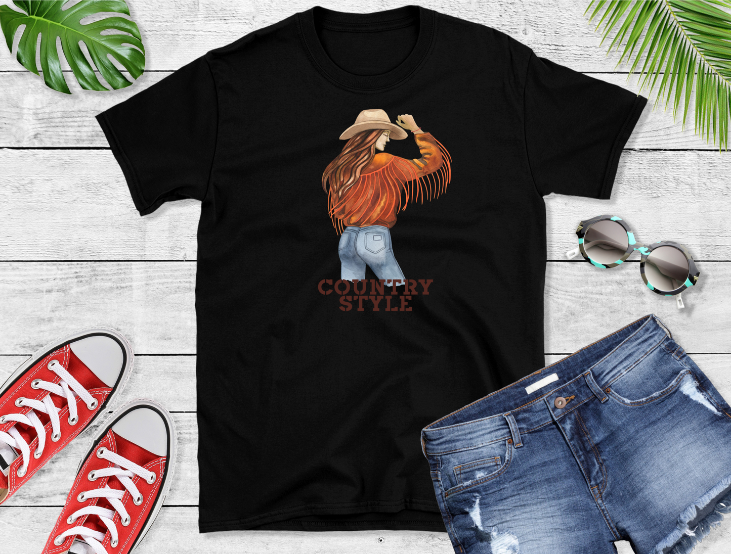 Country Style TShirt, Country Shirt, Cowgirl Tshirt, Tour Shirt, Festival Tee, Streetwear shirt, Western Tshirt, Casual Shirt