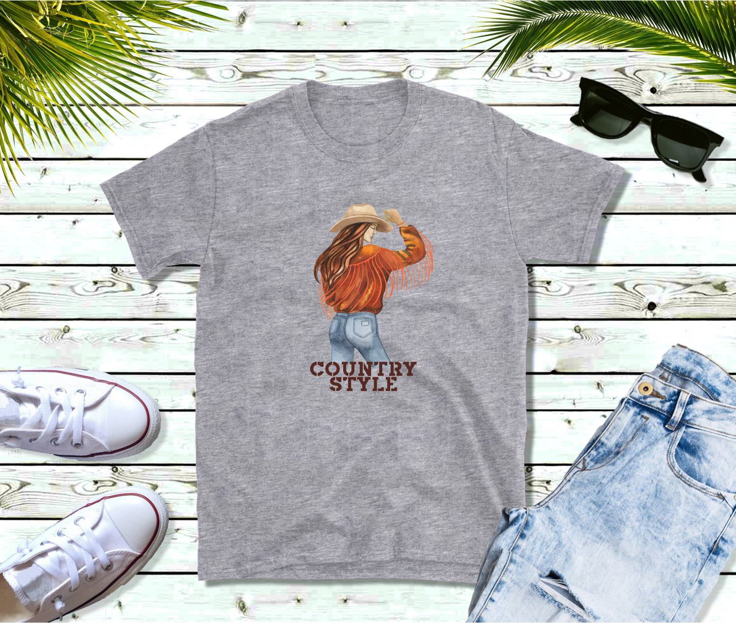 Country Style TShirt, Country Shirt, Cowgirl Tshirt, Tour Shirt, Festival Tee, Streetwear shirt, Western Tshirt, Casual Shirt