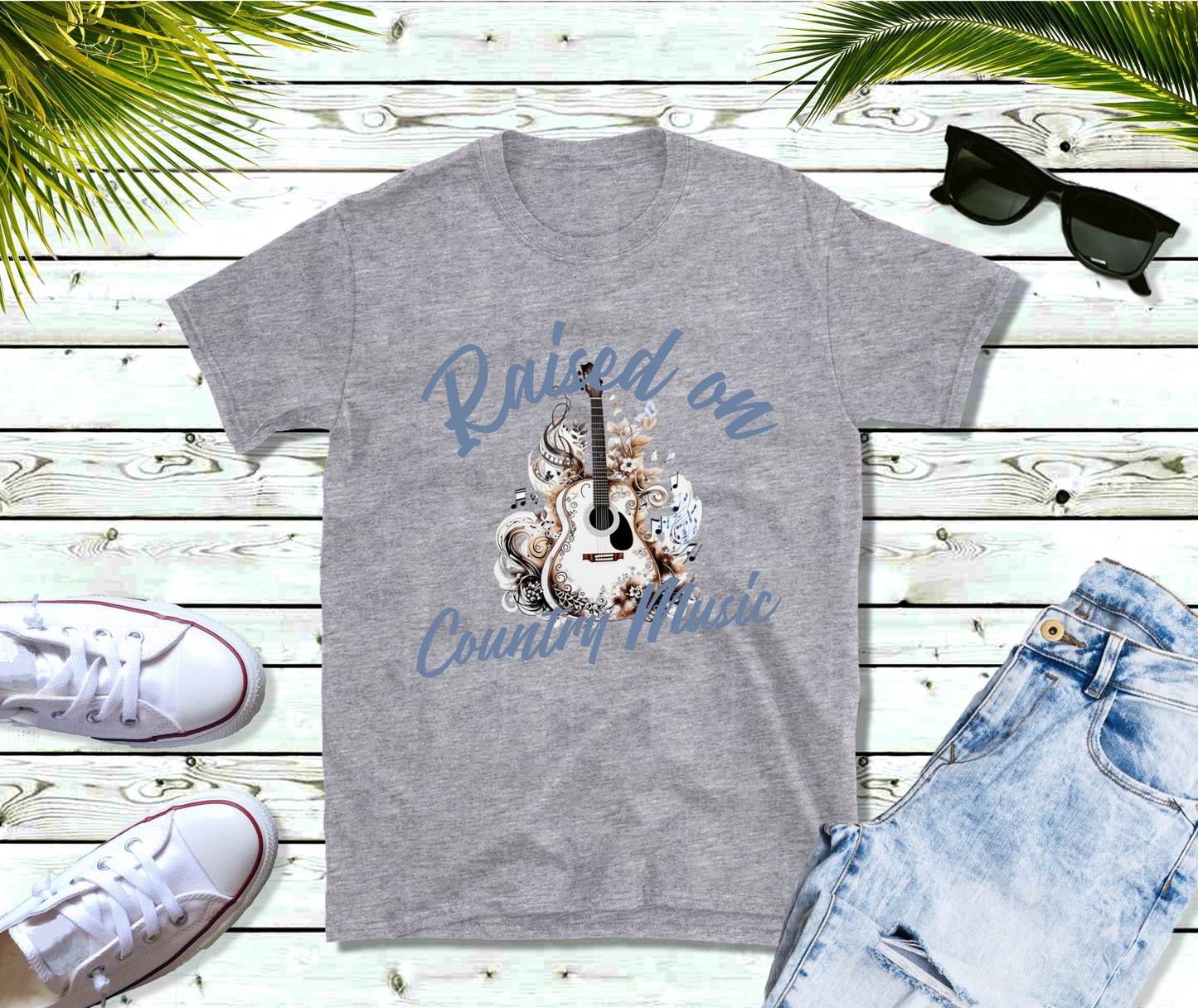 Raised on Country Music T-Shirt