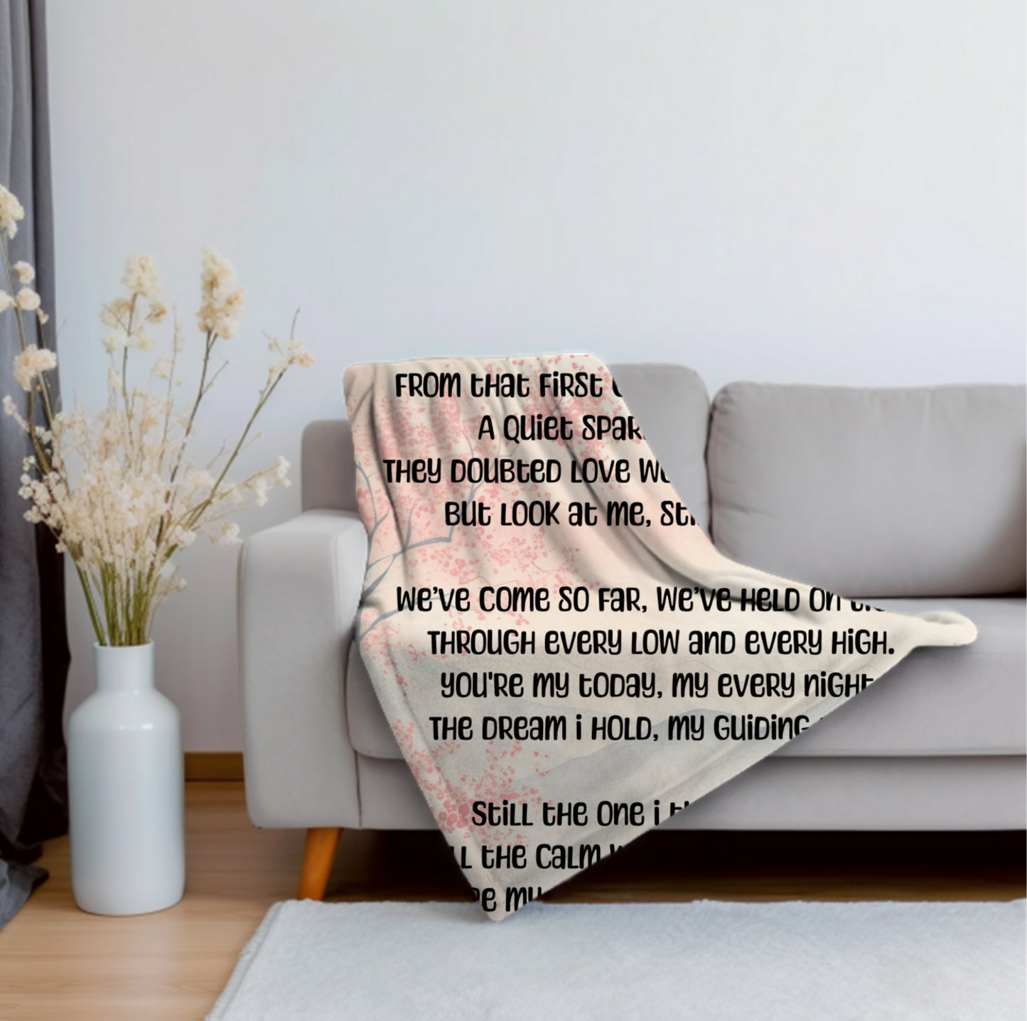 Still Us Velveteen Plush Blanket, Fan Blanket, Throw Rug, Display Blanket, Country Music Blanket,