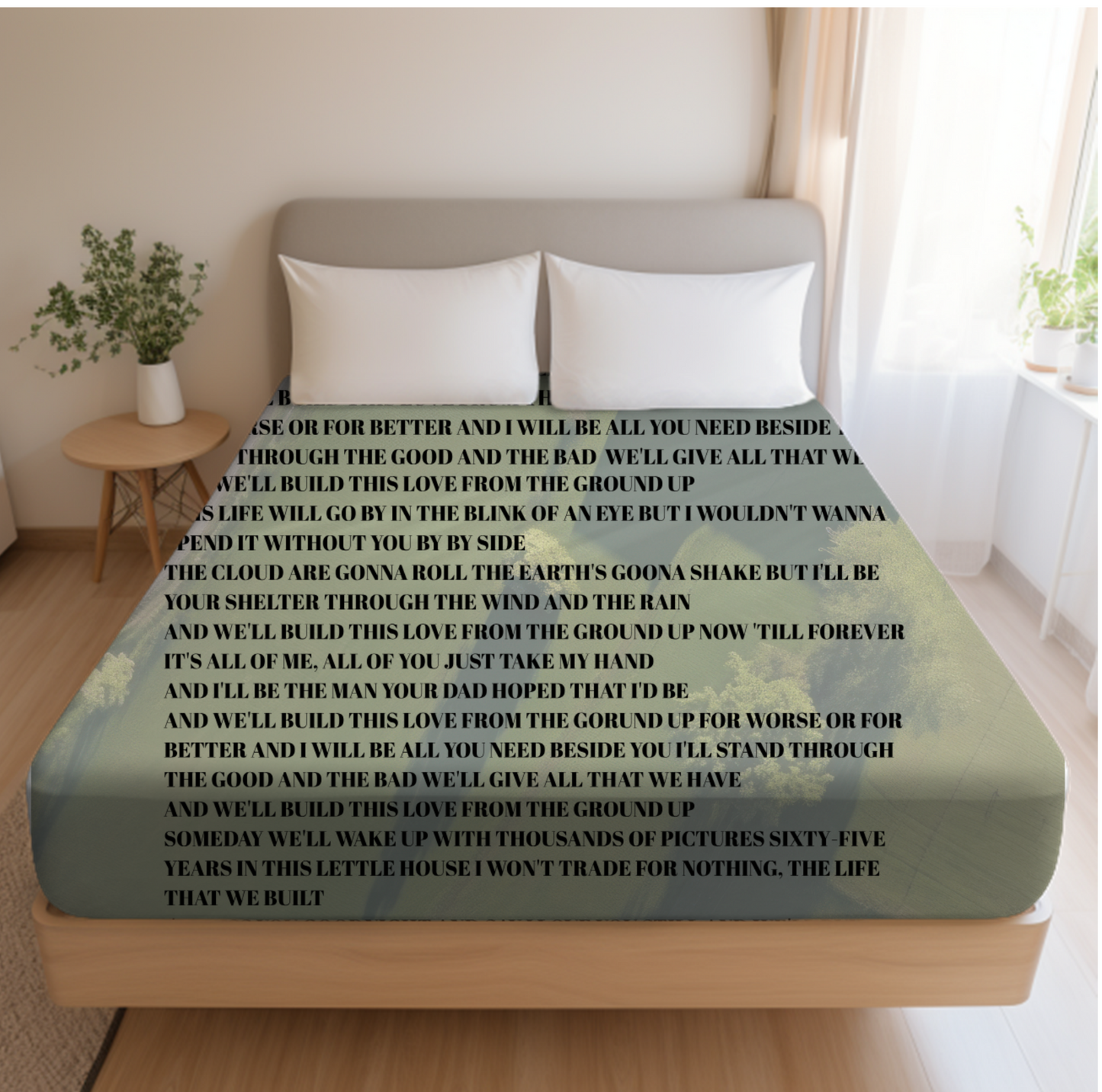 From the ground up lyric Velveteen Plush Blanket, Fan Blanket, Throw Rug, Display Blanket, Country Music Blanket,