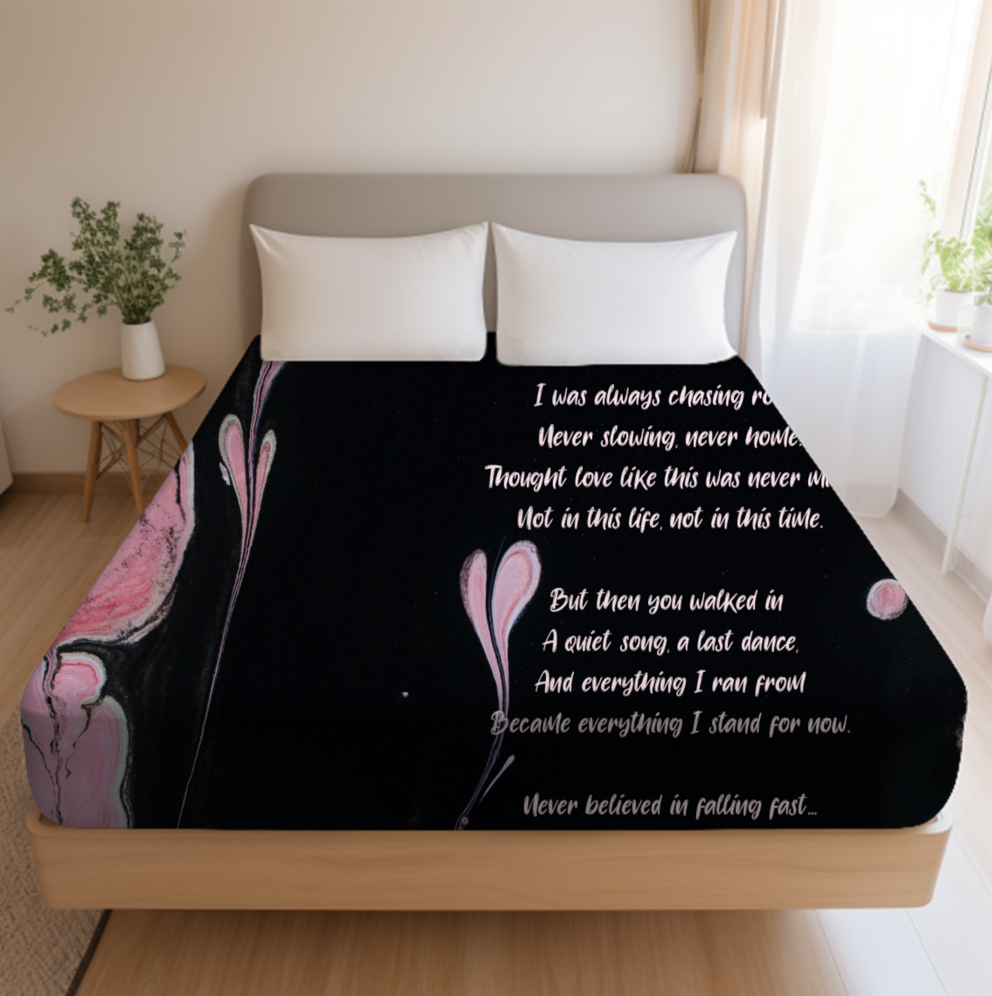Never Till Now Velveteen Plush Blanket, Fan Blanket, Throw Rug, Display Blanket, Country Music Blanket,