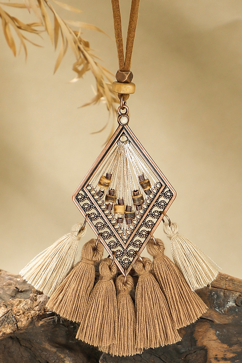 Desert Muse Tassel Necklace β Bohemian Spirit in Every Strand