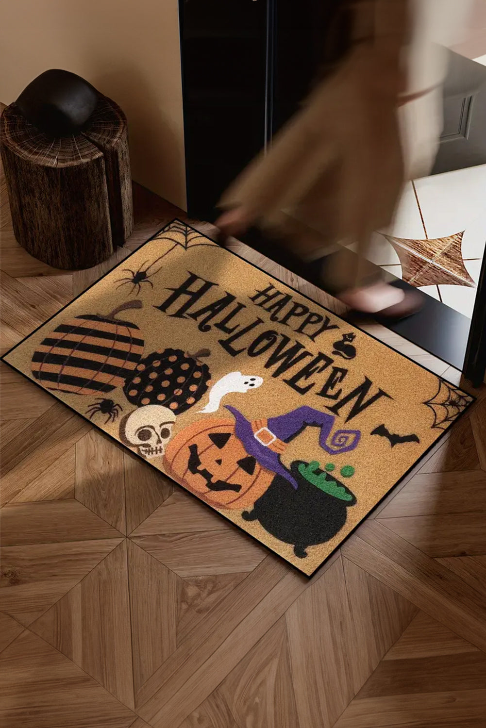 Harvest Barn Bash Halloween Greeting Mat